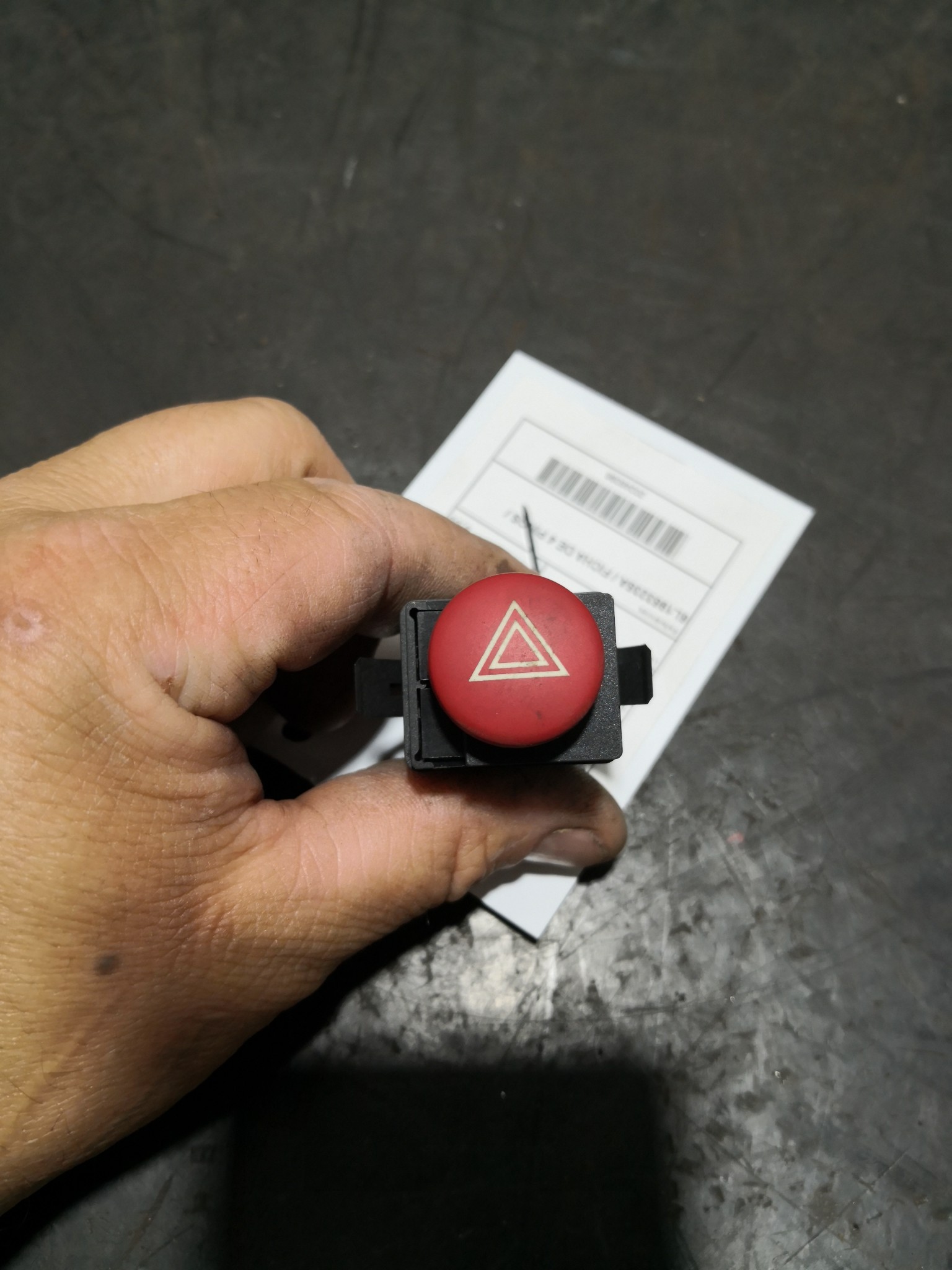 Botão 4 Piscas SEAT CORDOBA (6L2) | 02 - 09 Imagem-2