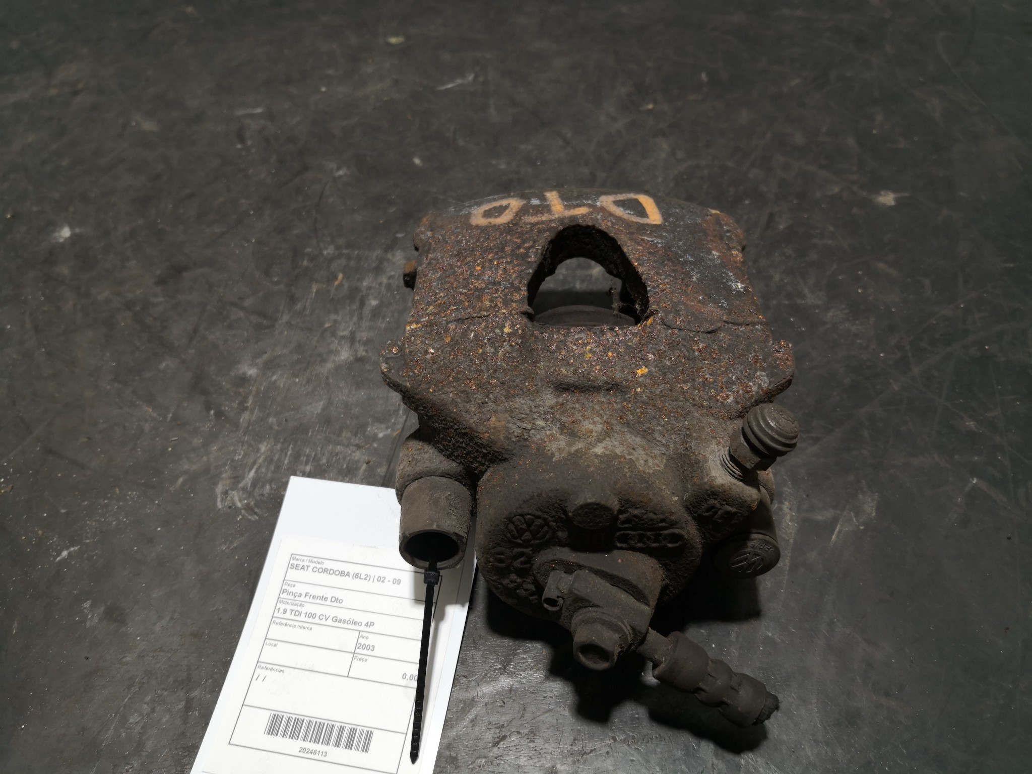 Pinça Frente Dto SEAT CORDOBA (6L2) | 02 - 09 Imagem-2