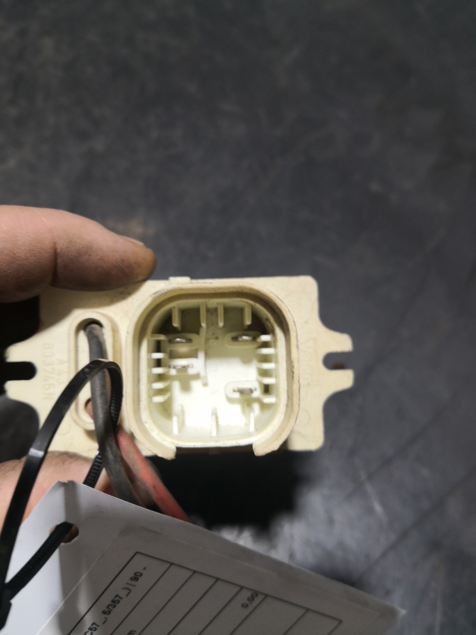 Resistencia de Sofagem RENAULT CLIO I (B/C57_, 5/357_) | 90 - 98 Imagem-3