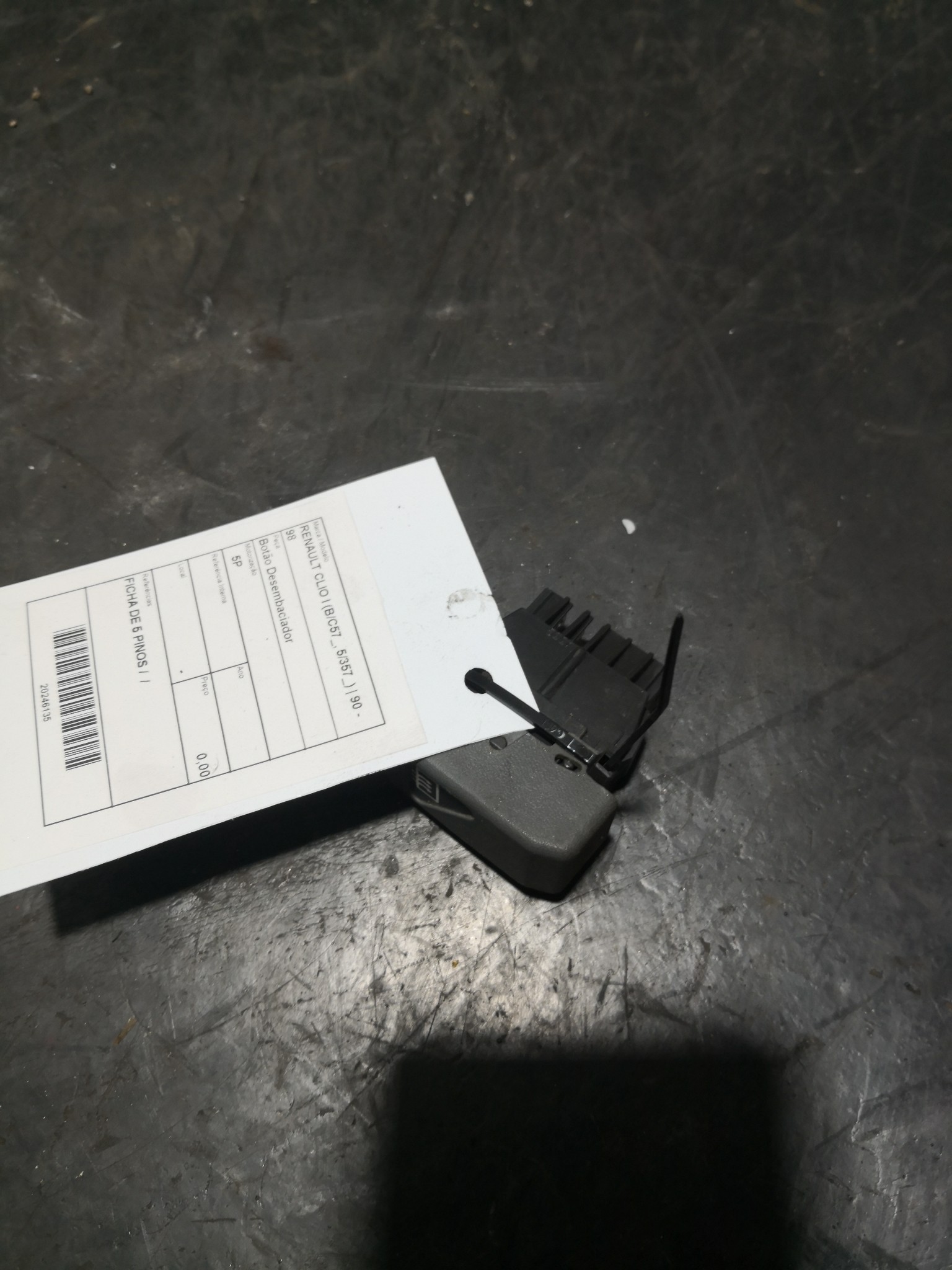 Botão Desembaciador RENAULT CLIO I (B/C57_, 5/357_) | 90 - 98 Imagem-1