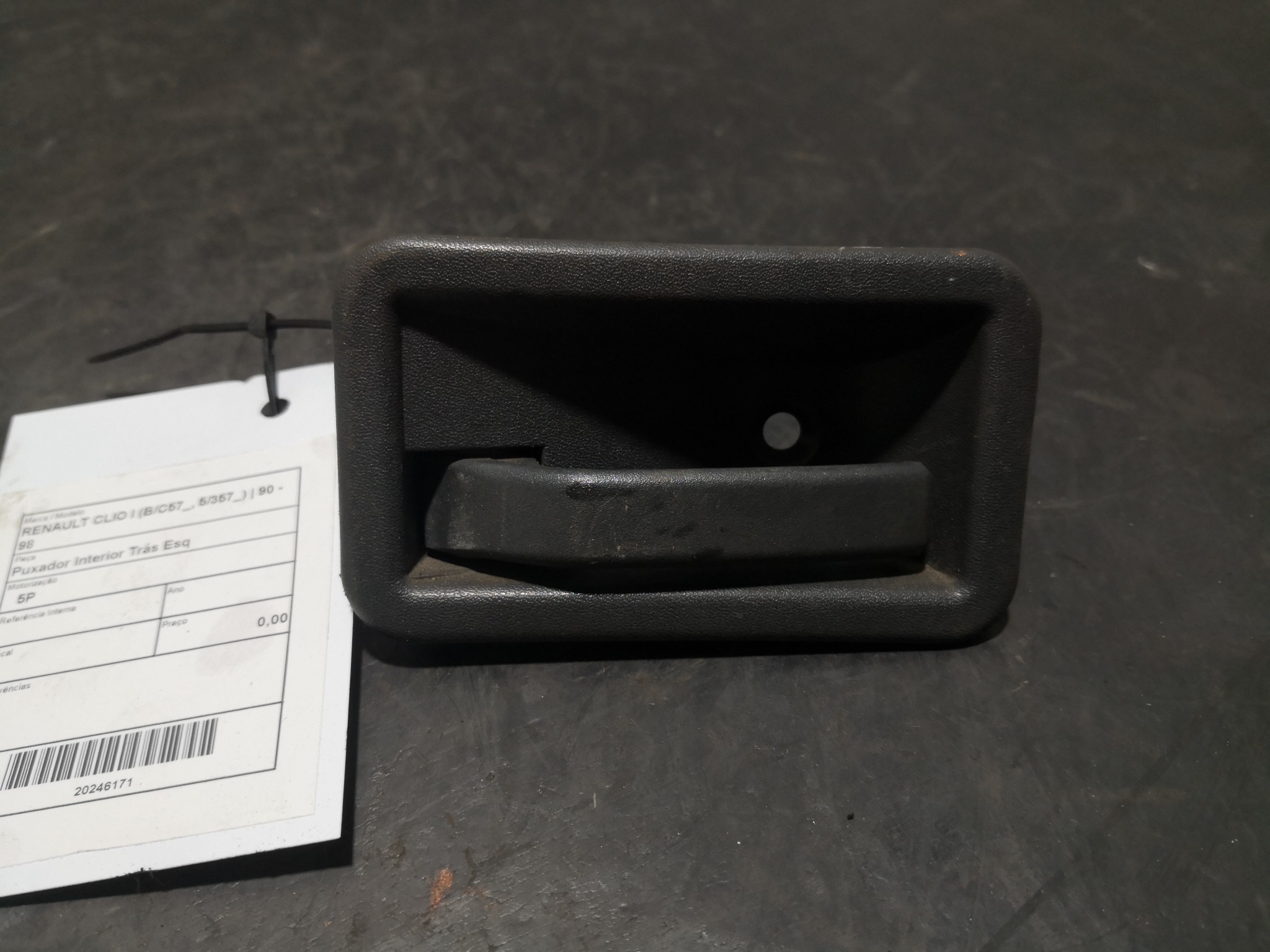 Puxador Interior Trás Esq RENAULT CLIO I (B/C57_, 5/357_) | 90 - 98 Imagem-1
