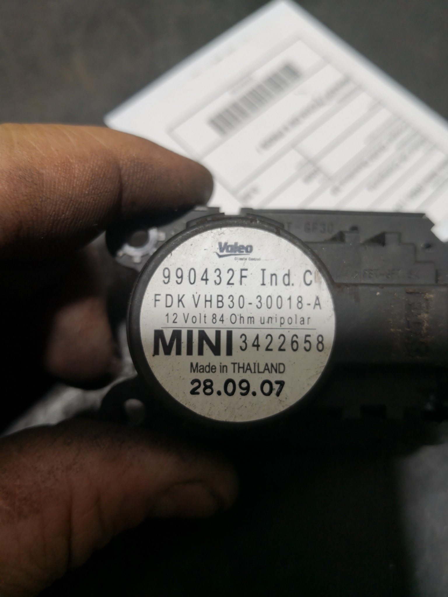 Motor de Comporta MINI MINI (R56) | 05 - 14 Imagem-1