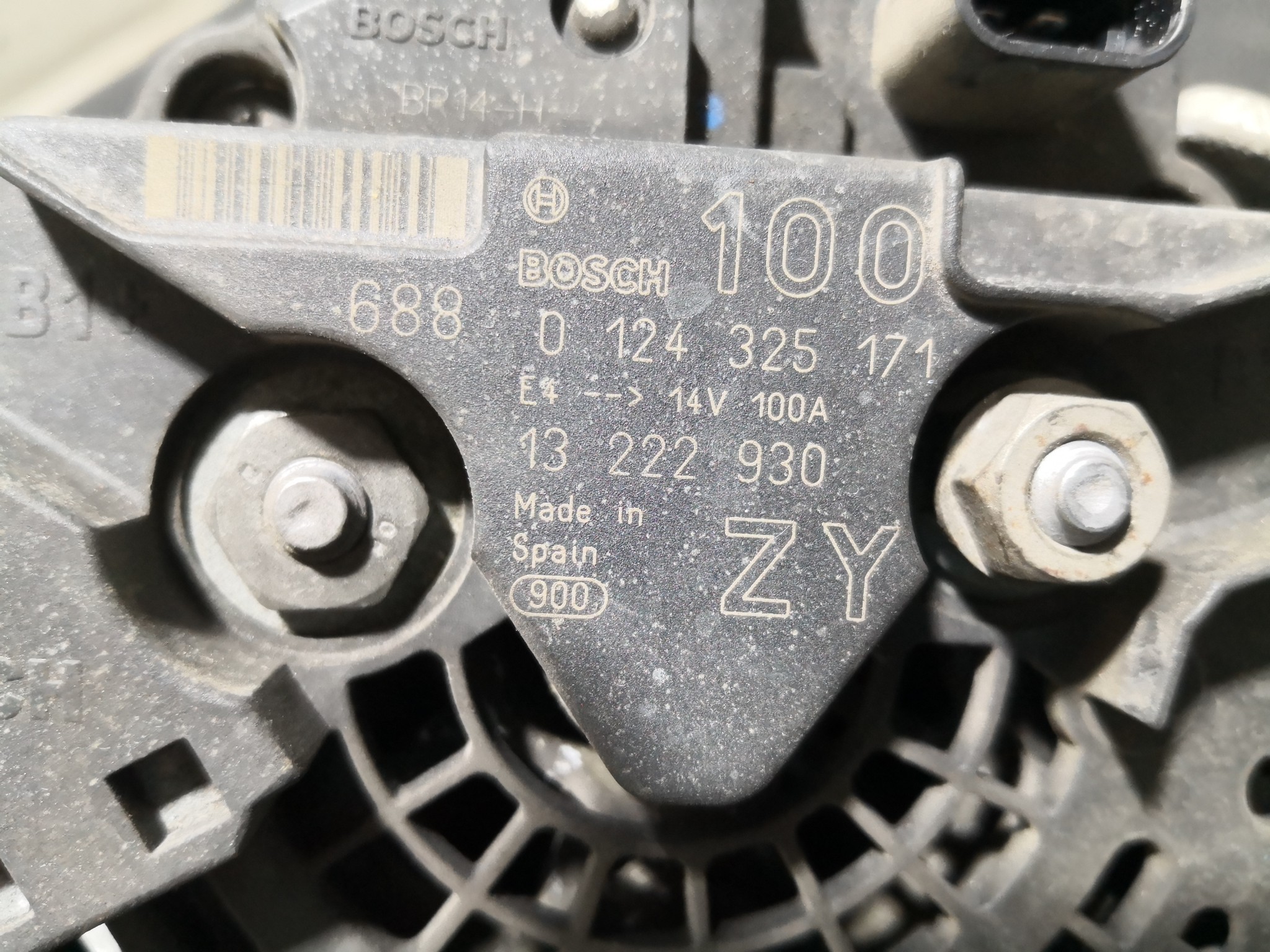 Alternador OPEL CORSA D (S07) | 06 - 14 Imagem-2