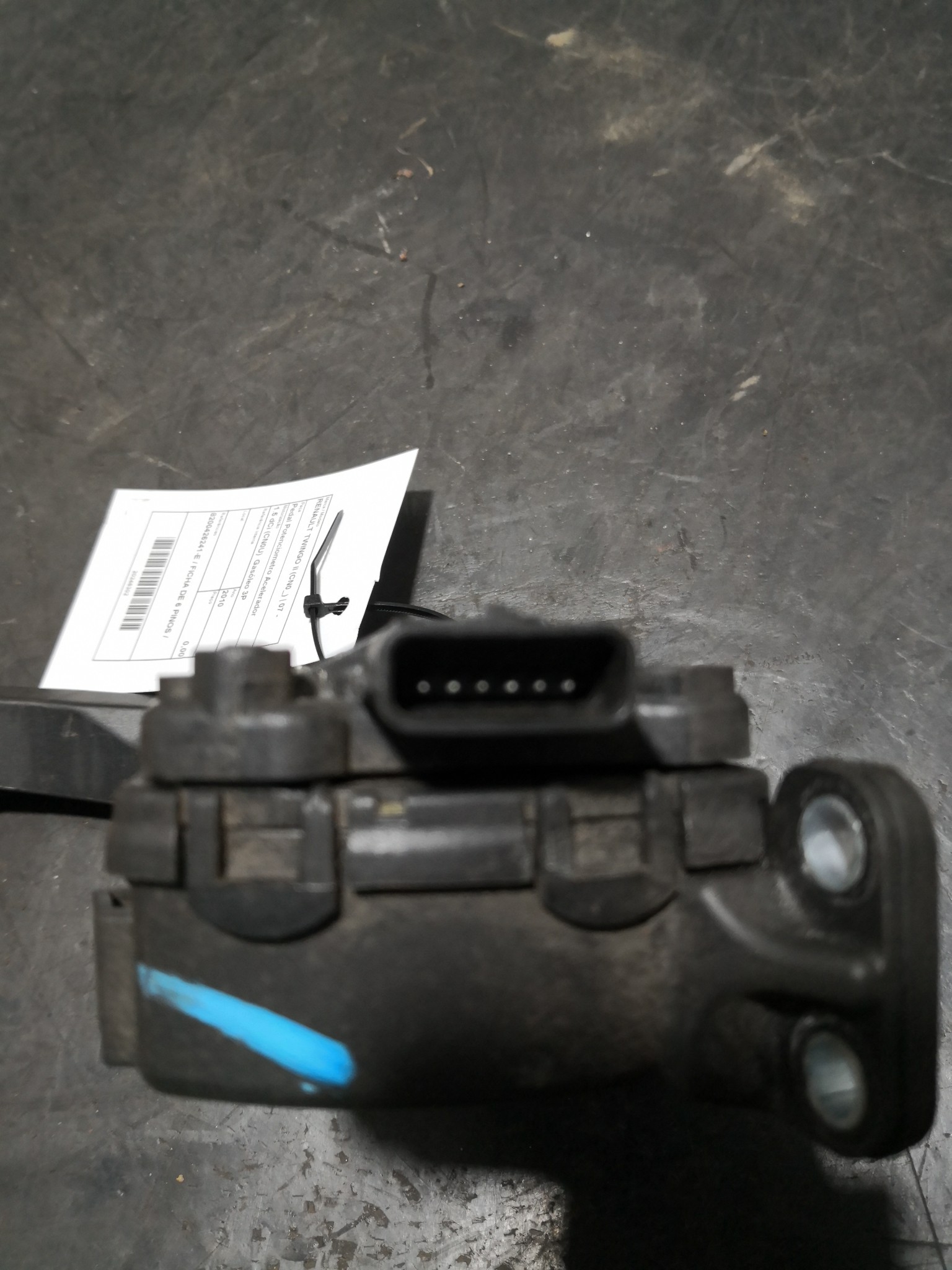 Pedal Potenciometro Acelerador RENAULT TWINGO II (CN0_) | 07 -  Imagem-1