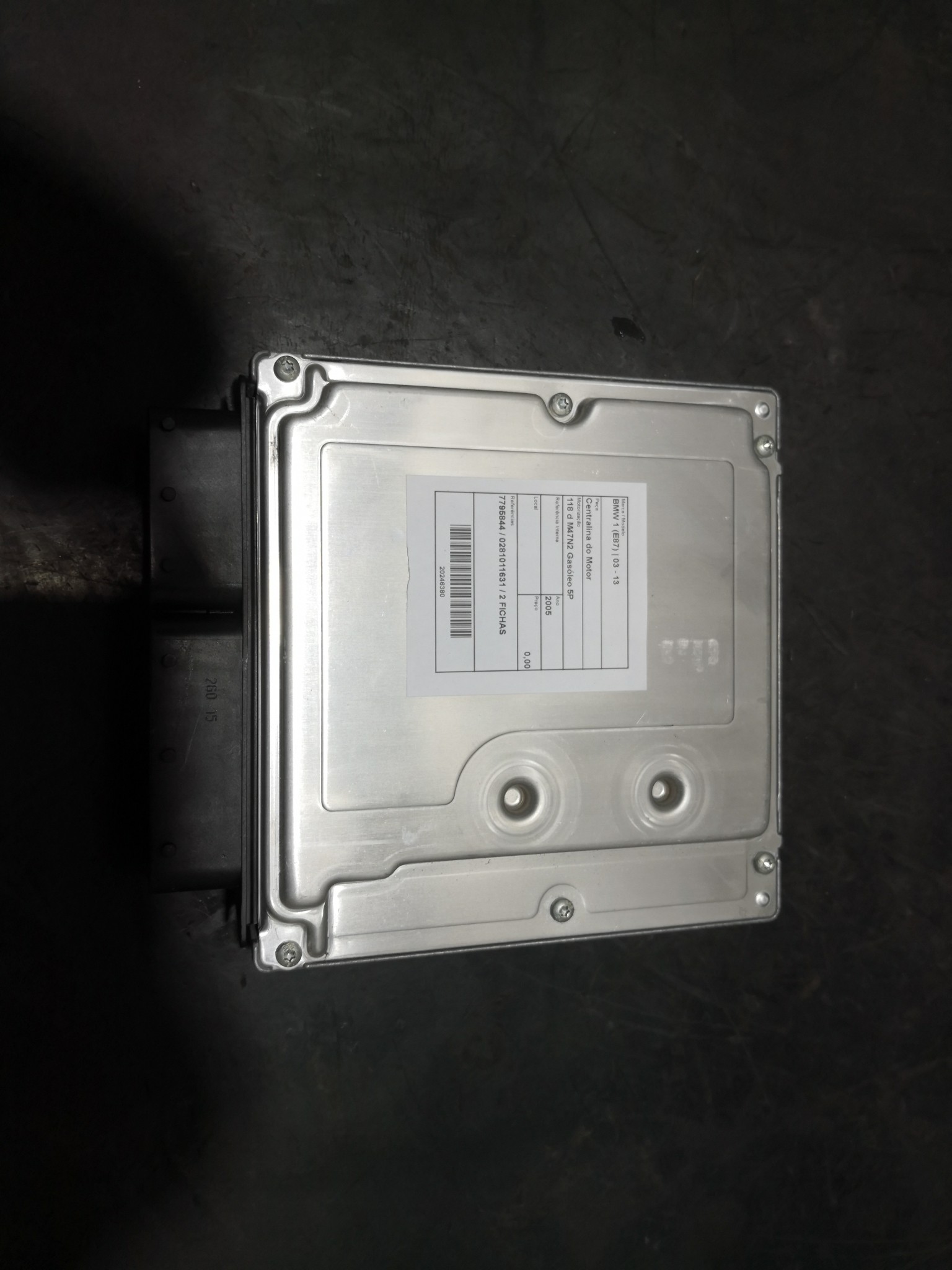 Centralina do Motor BMW - ID S_106379