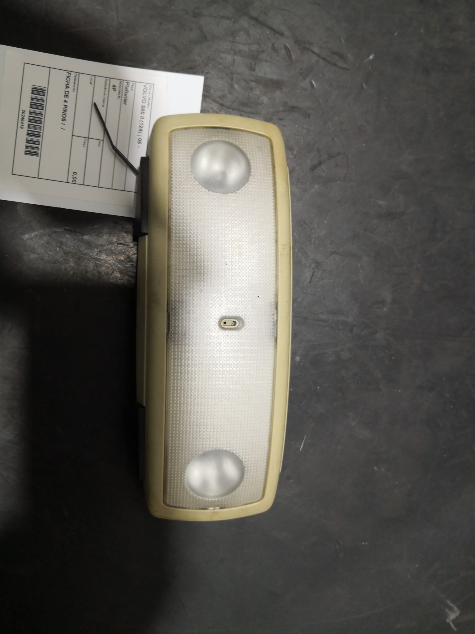 Plafonier  VOLVO S80 II (124) | 06 -  Imagem-1