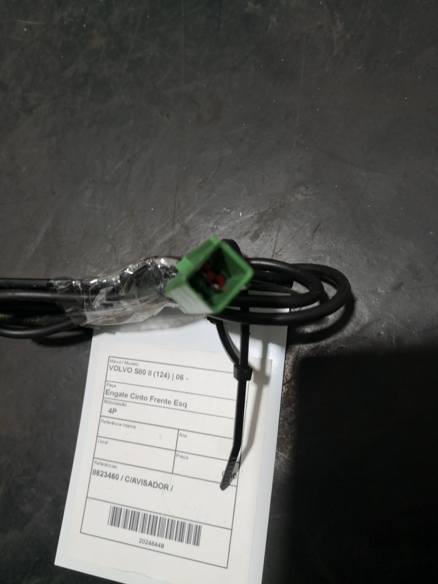 Engate Cinto Frente Esq VOLVO S80 II (124) | 06 -  Imagem-1