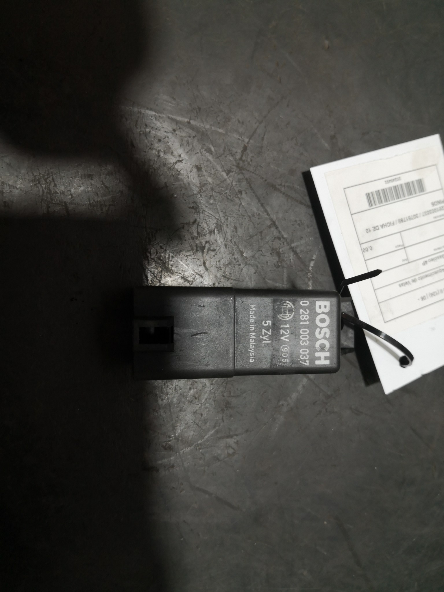 Relé de Aquecimento de Velas VOLVO - ID S_106491