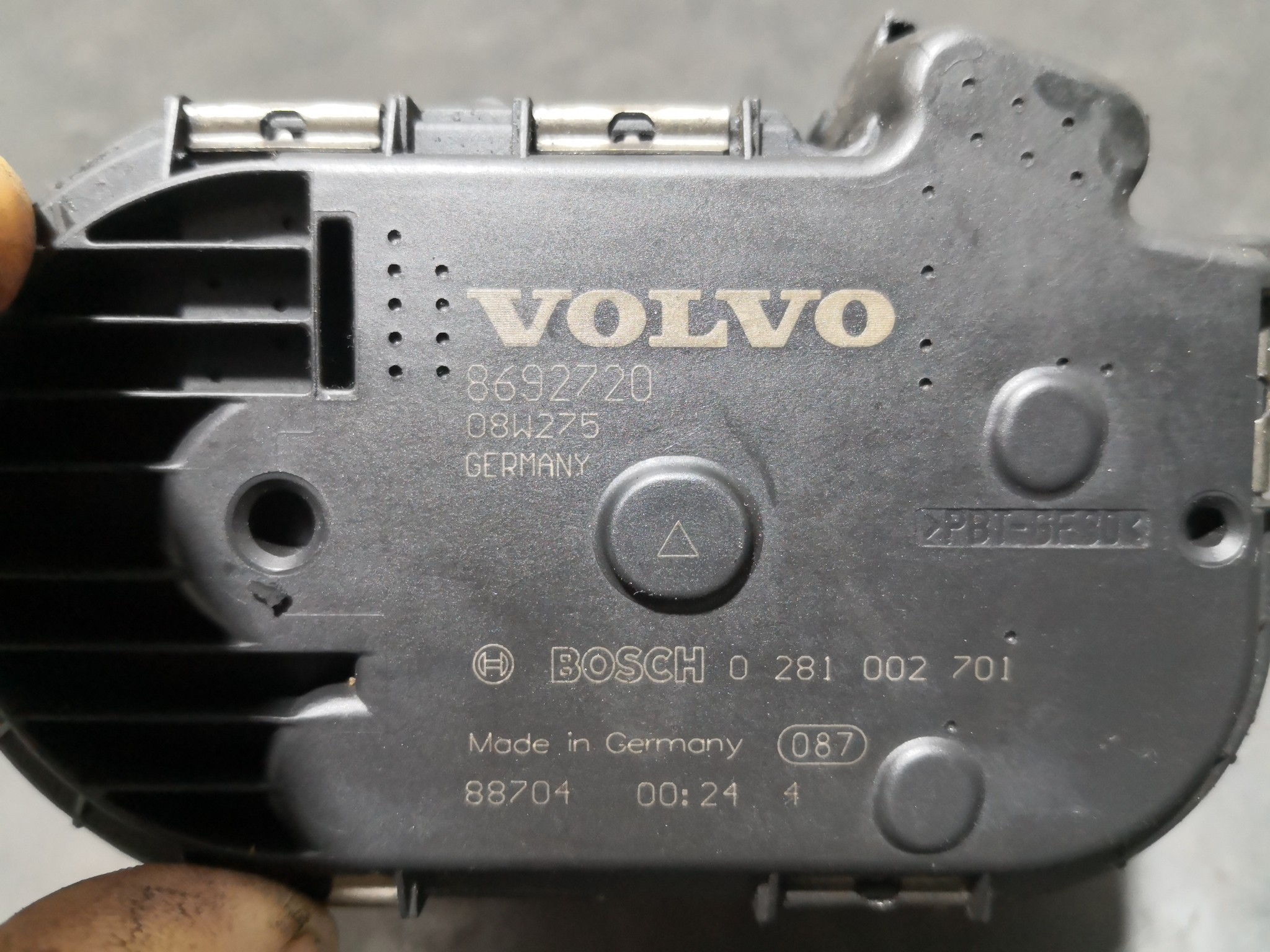 Borboleta de Admissão VOLVO S80 II (124) | 06 -  Imagem-2