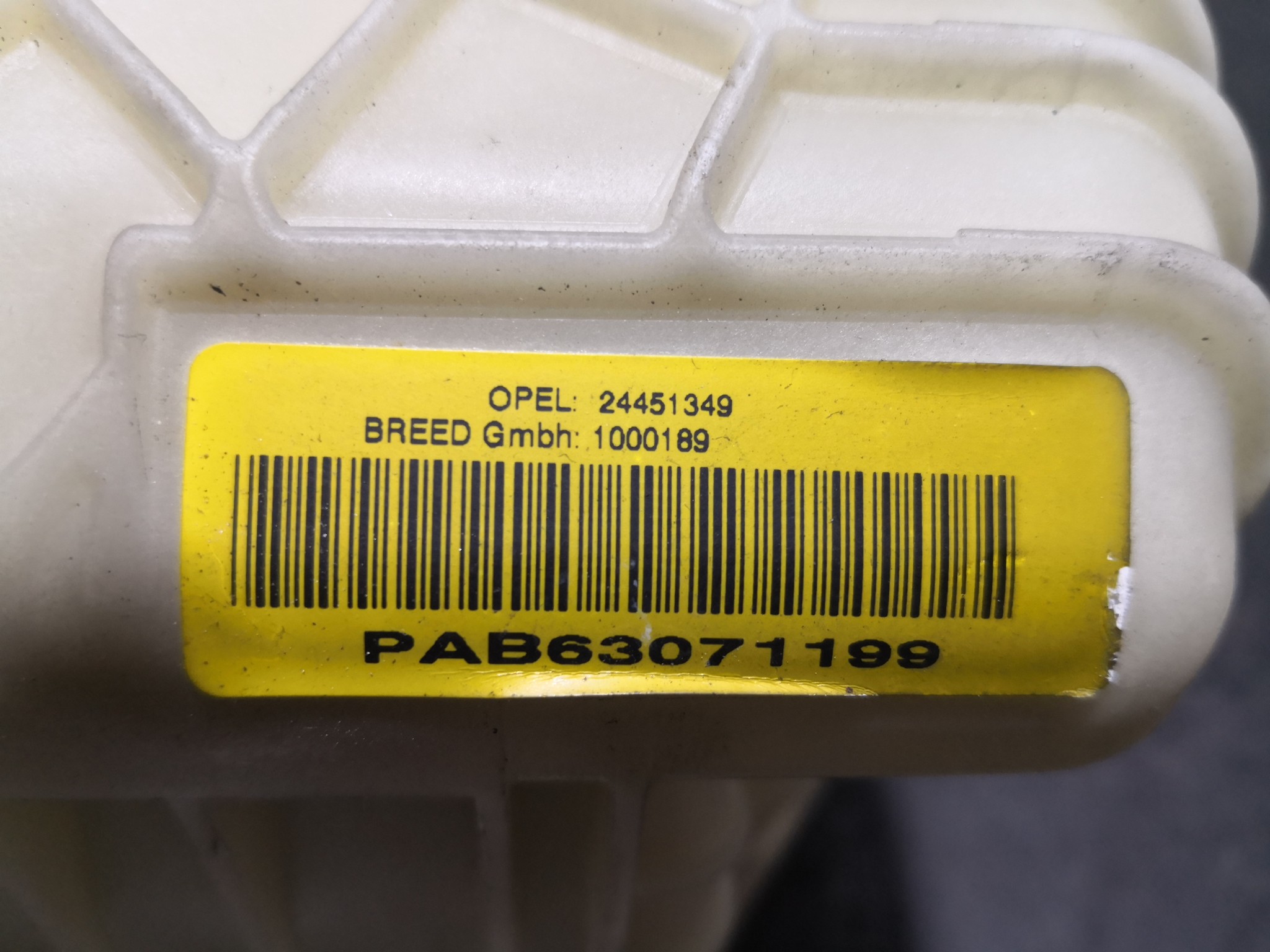 Airbag Passageiro OPEL ASTRA H Combi (A04) | 04 - 14 Imagem-2