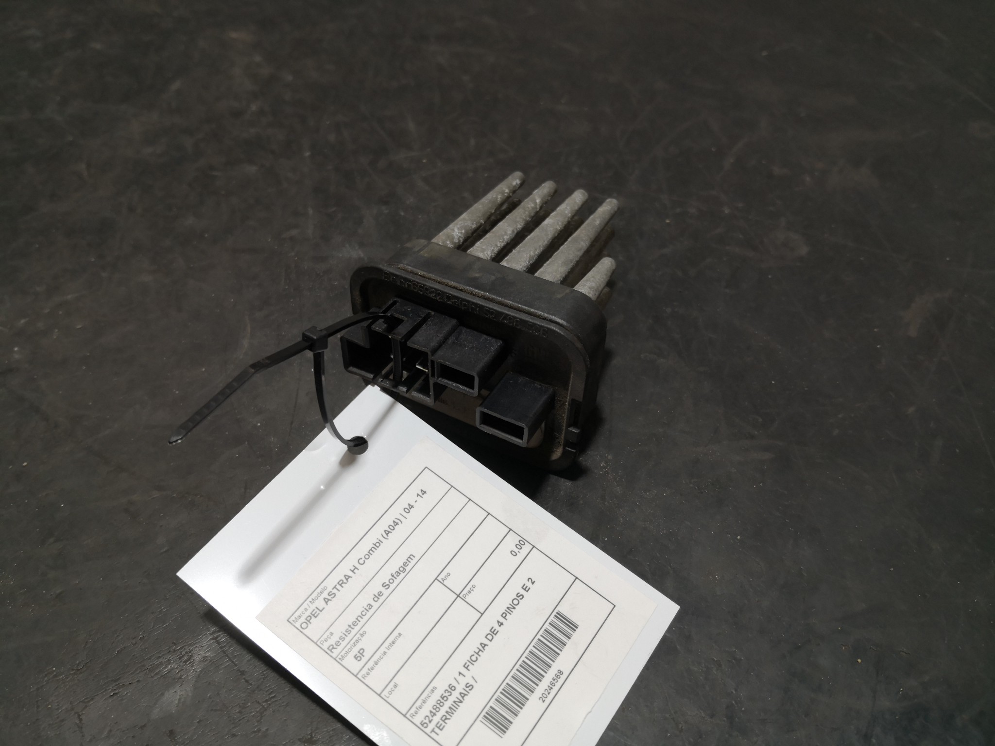 Resistencia de Sofagem OPEL ASTRA H Combi (A04) | 04 - 14 Imagem-2