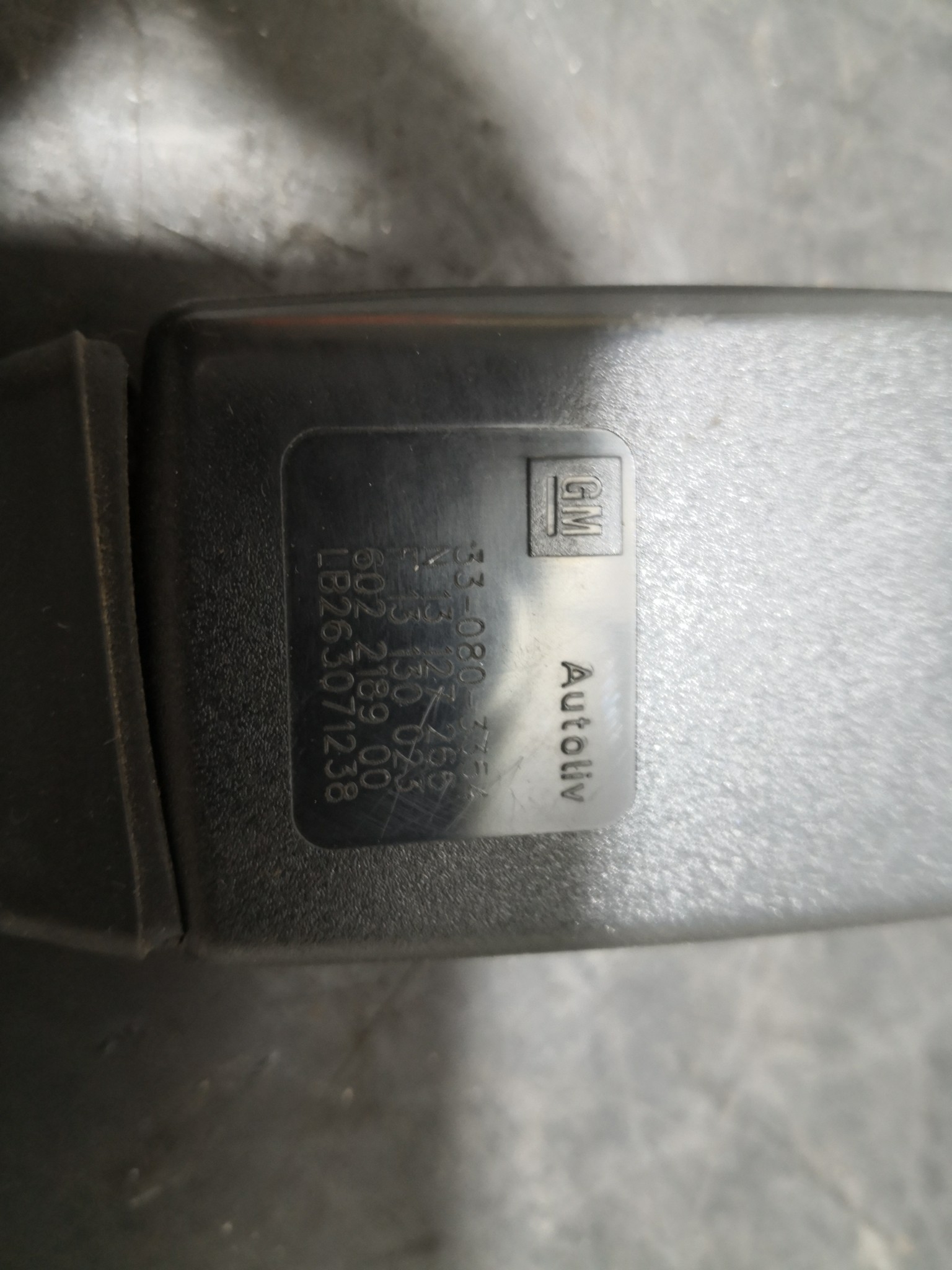 Engate Cinto Frente Esq OPEL ASTRA H Combi (A04) | 04 - 14 Imagem-3