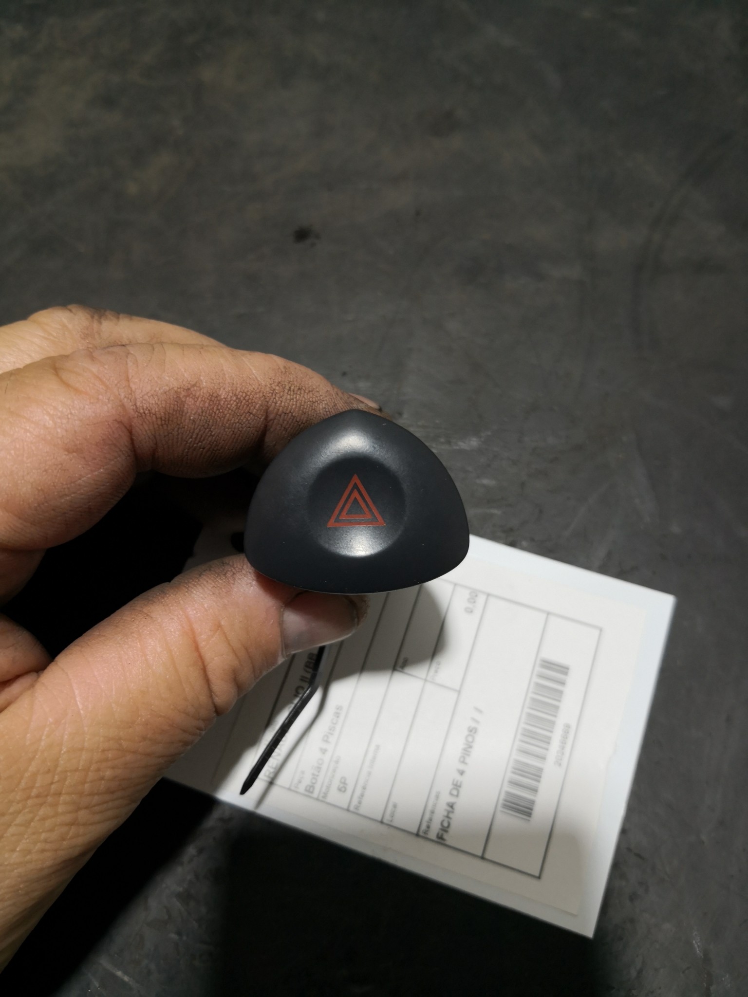 Botão 4 Piscas RENAULT - ID S_106668