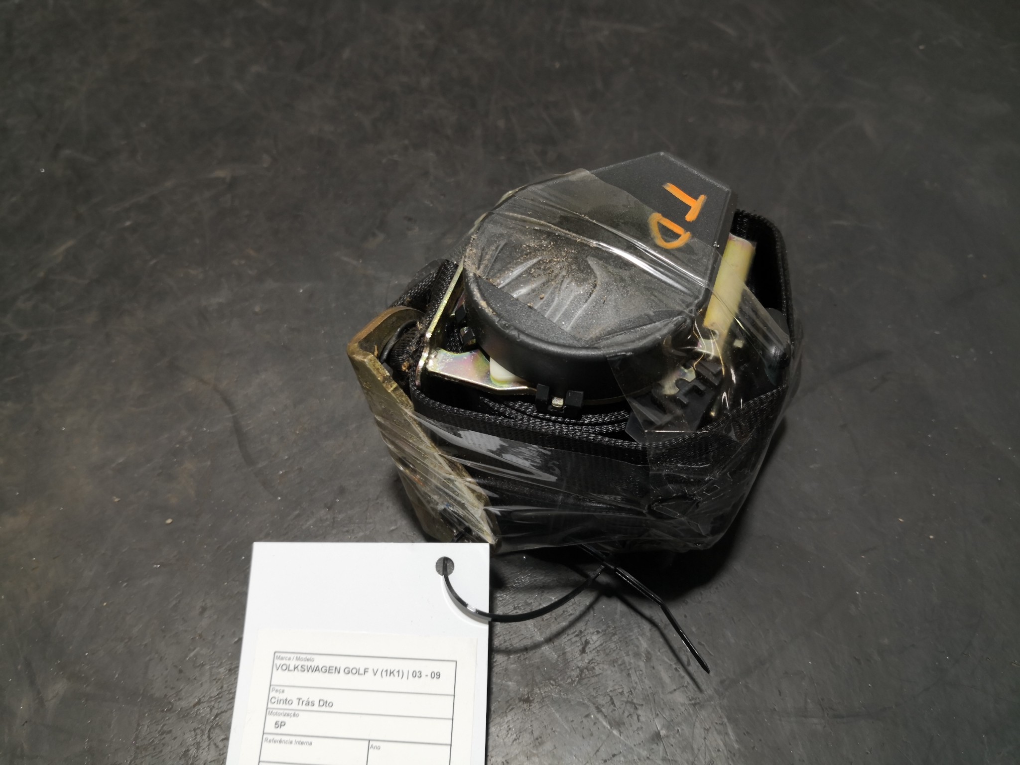 Cinto Trás Dto VOLKSWAGEN - ID S_106732