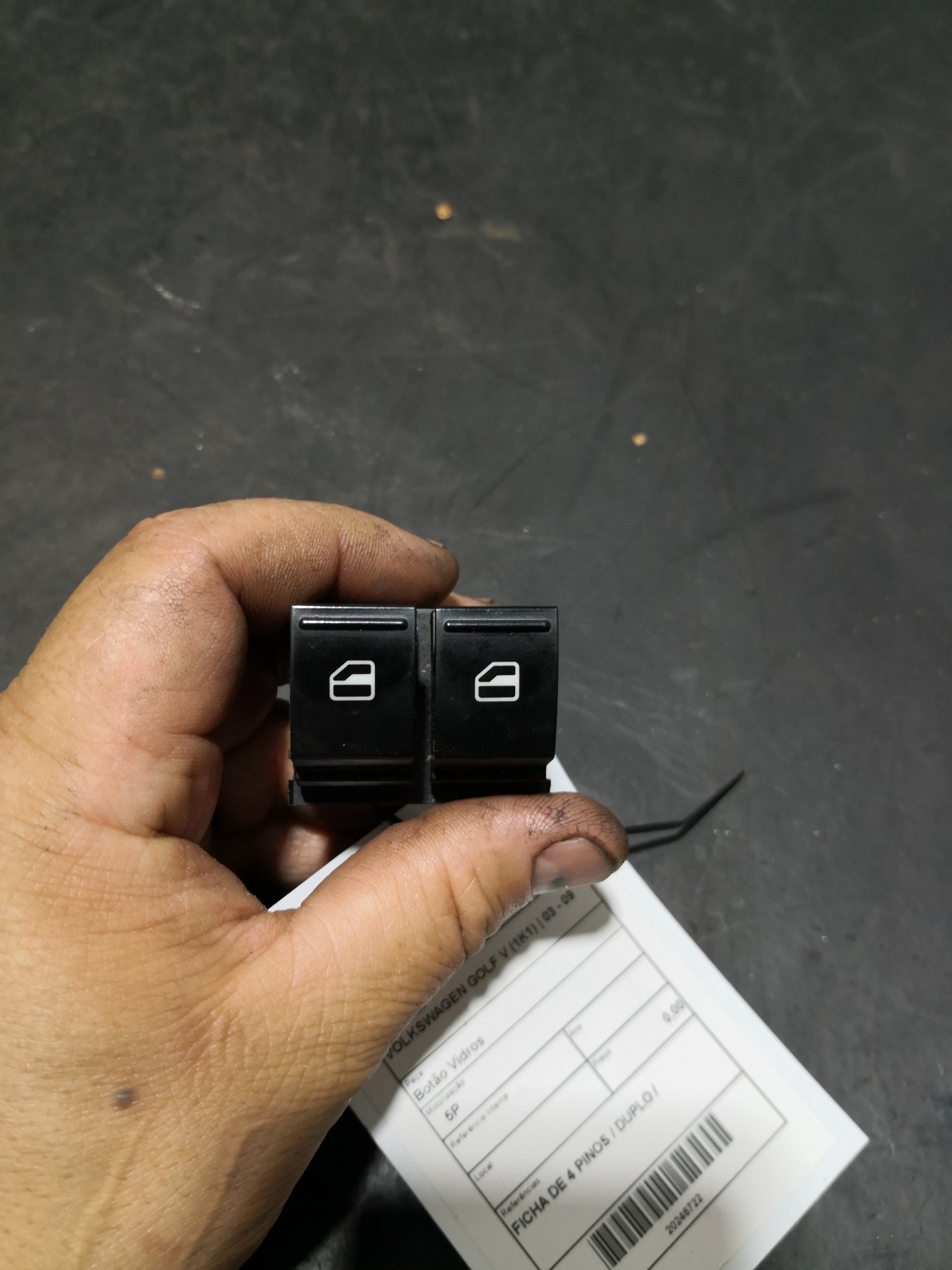 Botão Vidros VOLKSWAGEN - ID S_106721