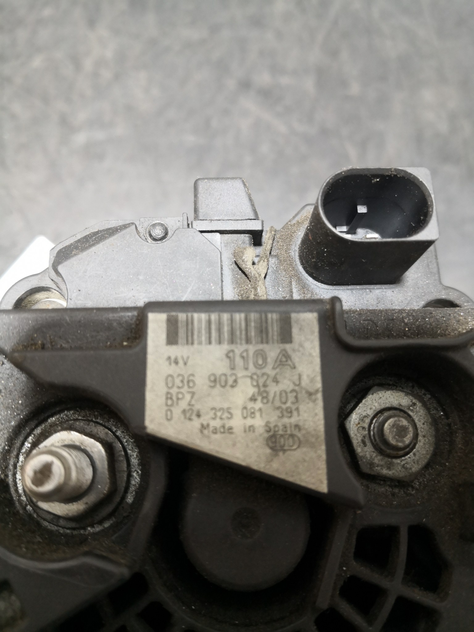 Alternador VOLKSWAGEN GOLF V (1K1) | 03 - 09 Imagem-2