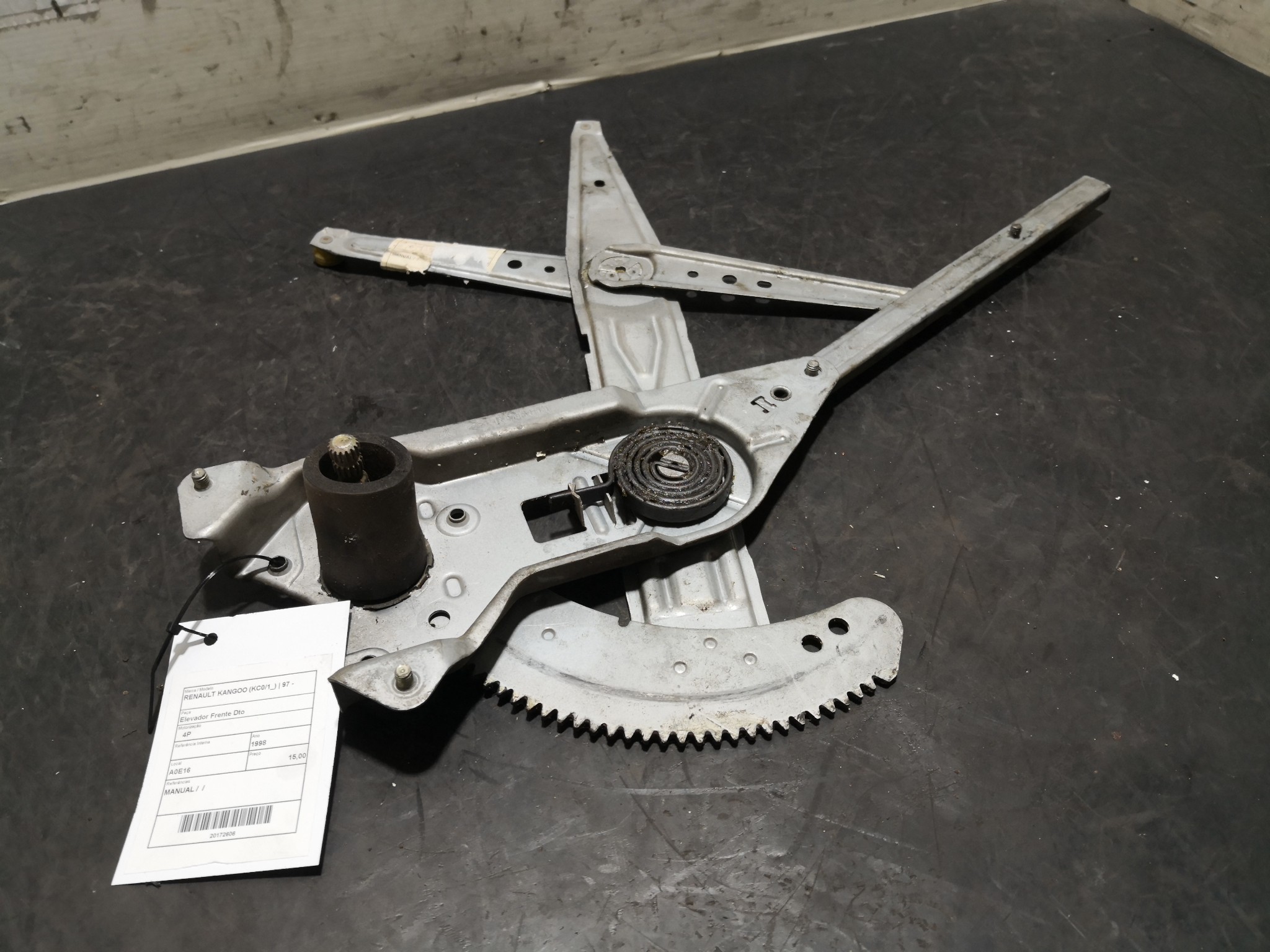 Elevador Frente Dto RENAULT KANGOO (KC0/1_) | 97 -  Imagem-1