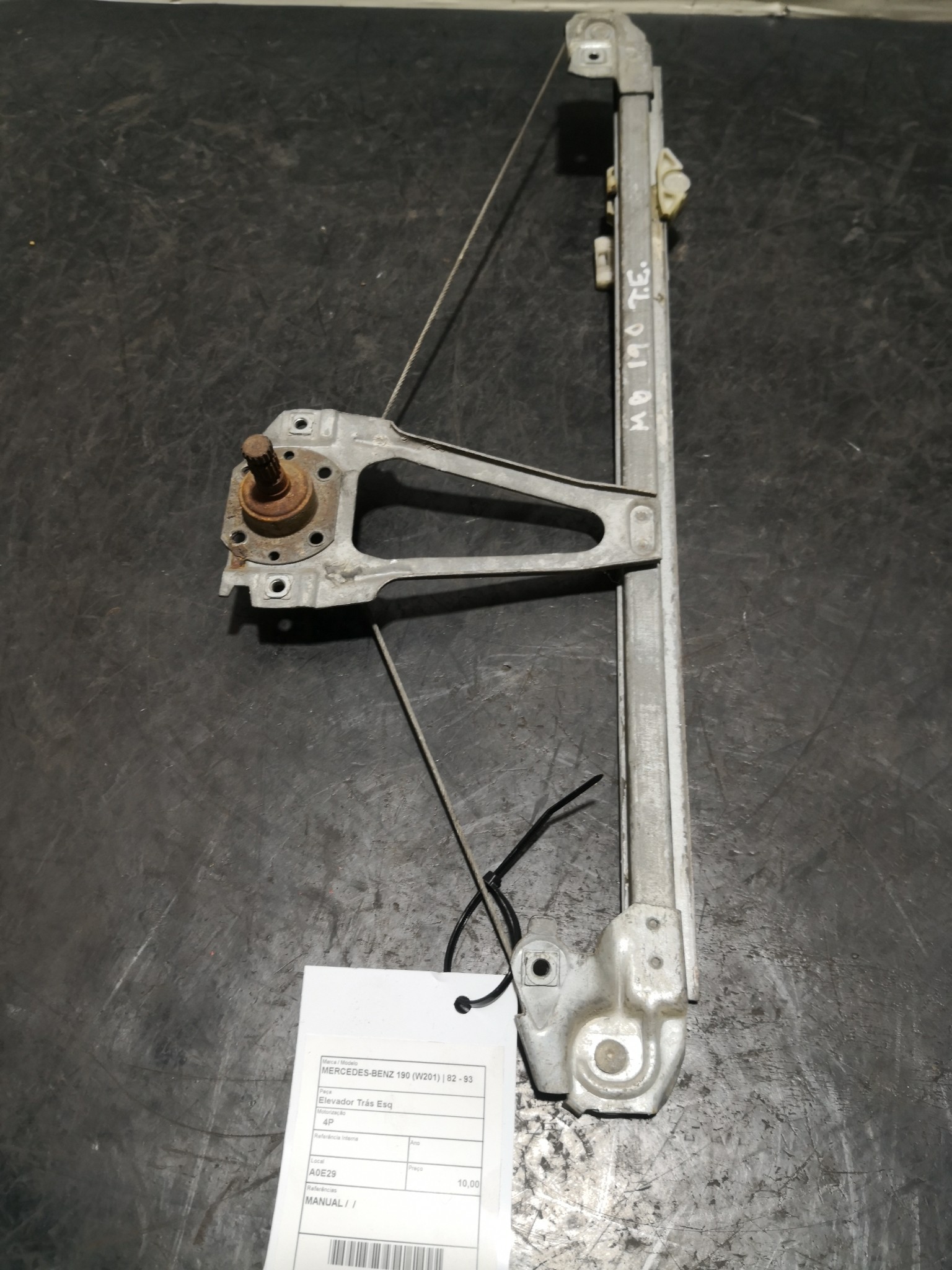 Elevador Trás Esq MERCEDES-BENZ - ID S_28608