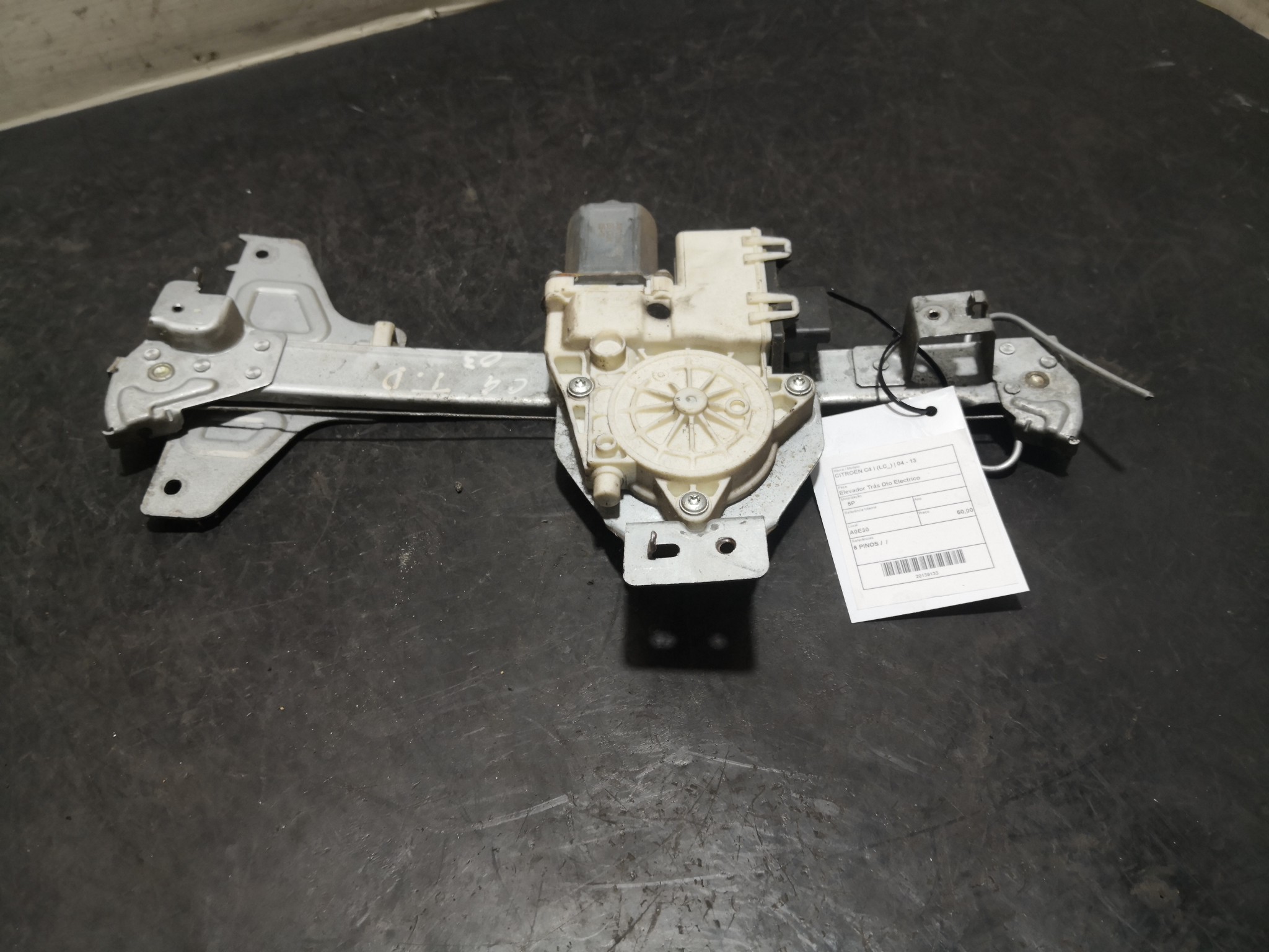 Elevador Trás Dto Electrico CITROEN - ID S_29132