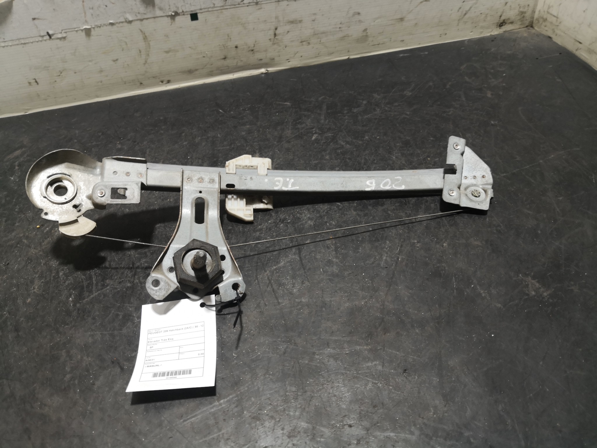 Elevador Trás Esq PEUGEOT 206 Hatchback (2A/C) | 98 - 12 Imagem-3