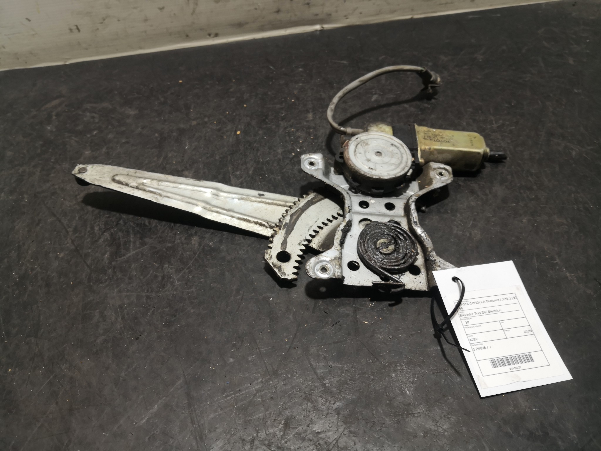 Elevador Trás Dto Electrico TOYOTA - ID S_26226