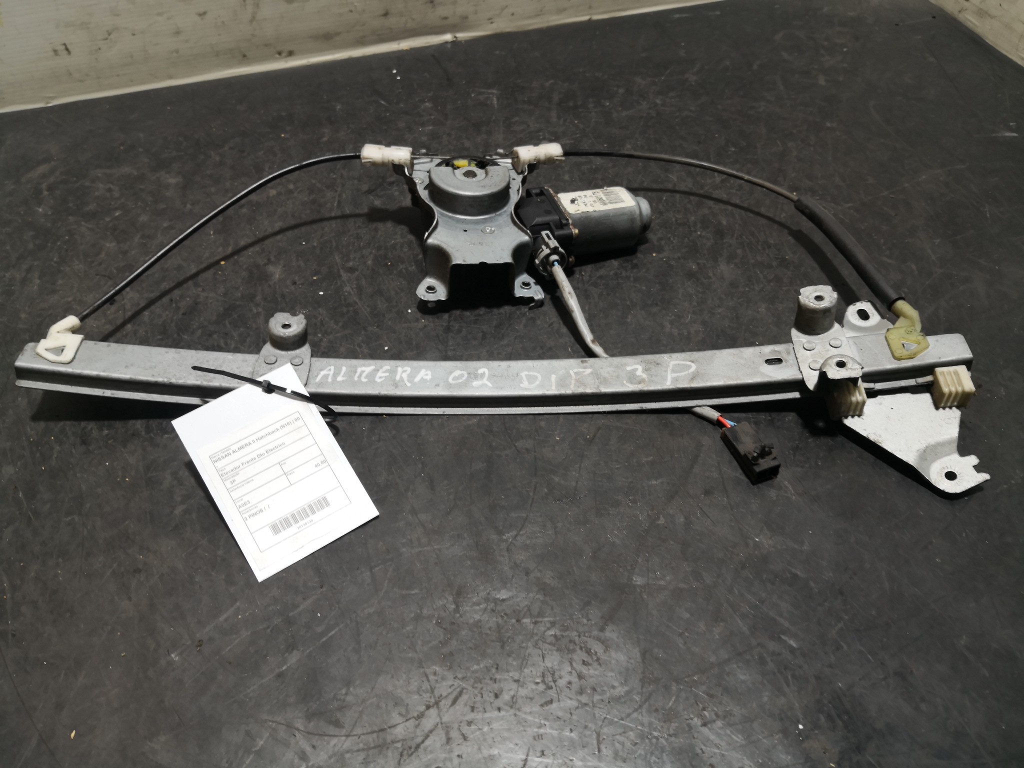 Elevador Frente Dto Electrico NISSAN - ID S_26129