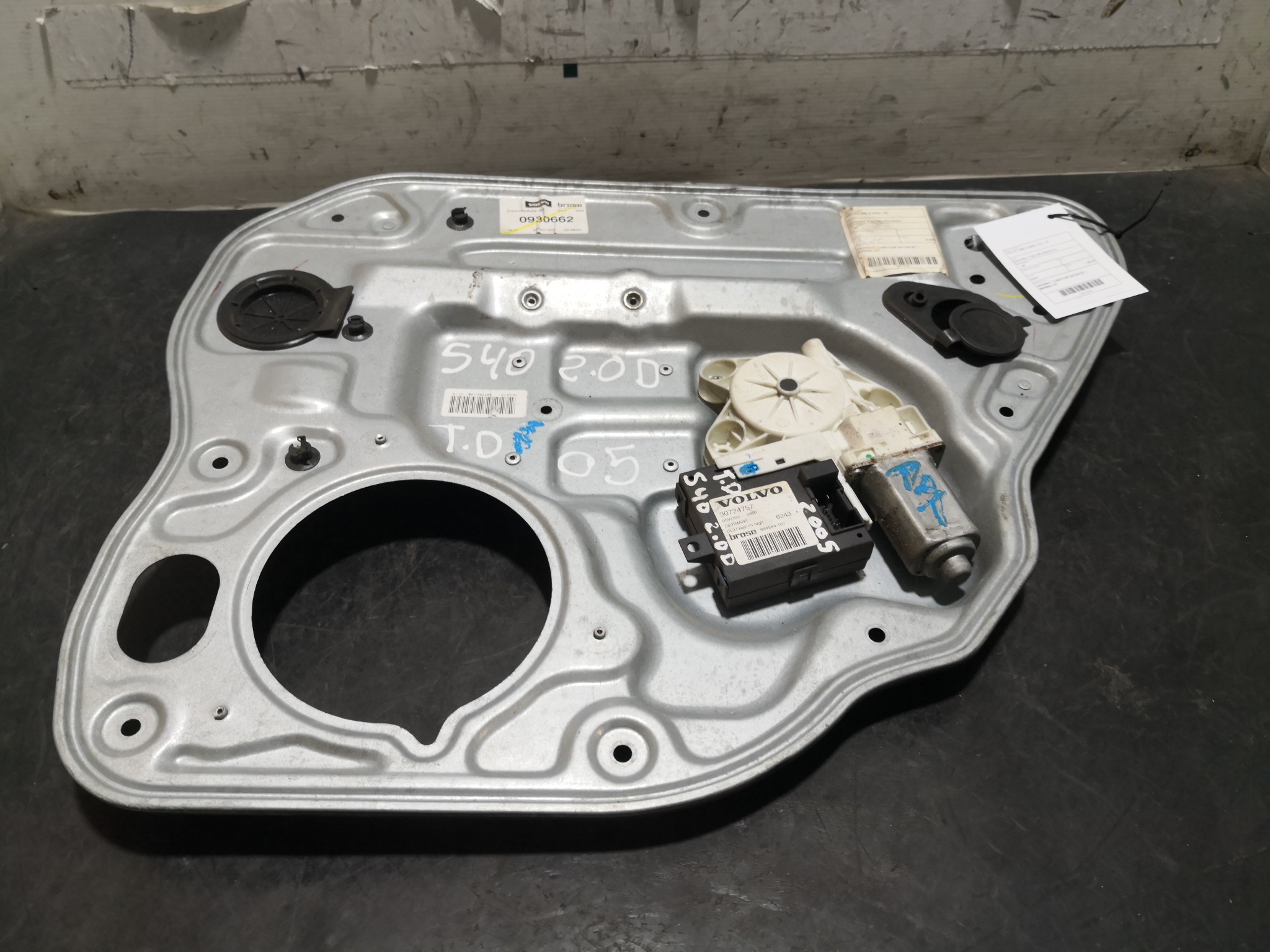 Elevador Trás Dto Electrico VOLVO - ID S_35236