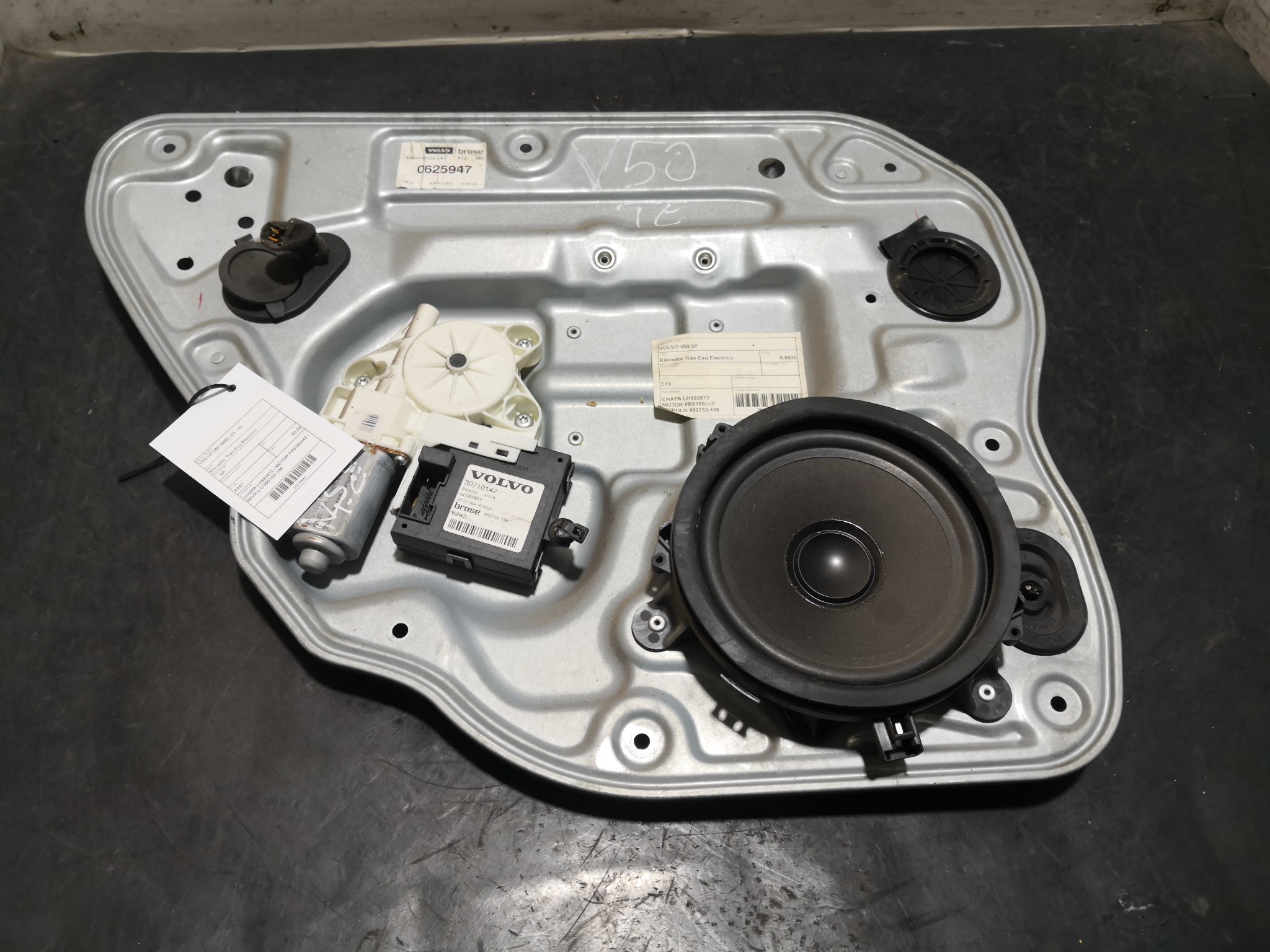 Elevador Trás Esq Electrico VOLVO - ID S_28662