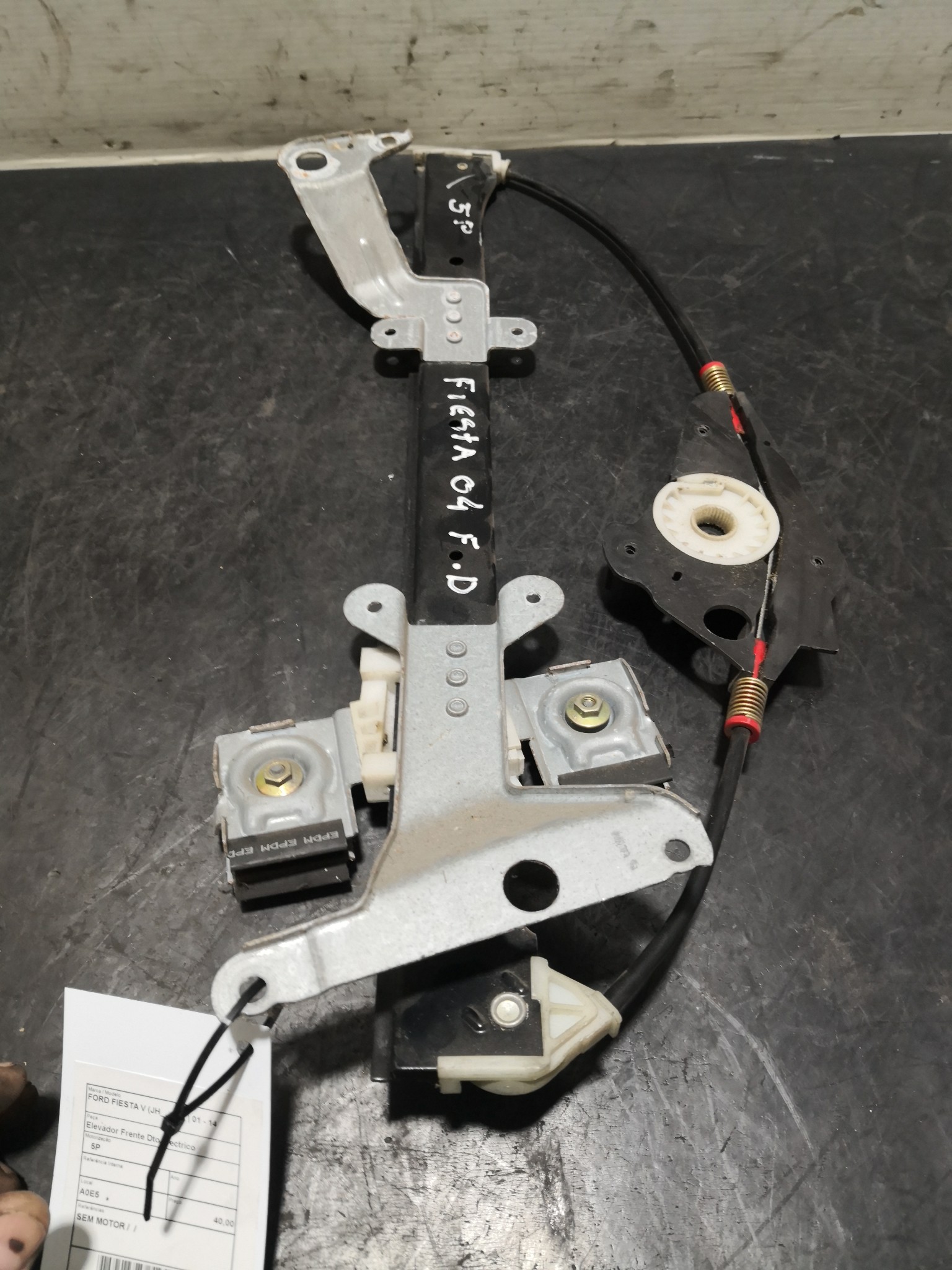 Elevador Frente Dto Electrico FORD - ID S_27831