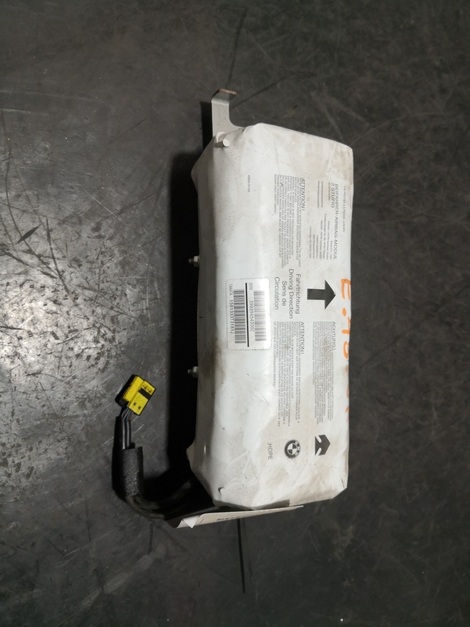 Airbag Passageiro BMW - ID S_67311