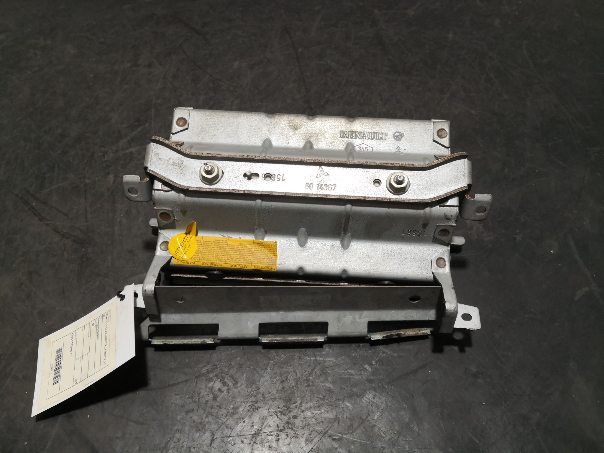 Airbag Passageiro RENAULT CLIO II (BB_, CB_) | 98 -  Imagem-1