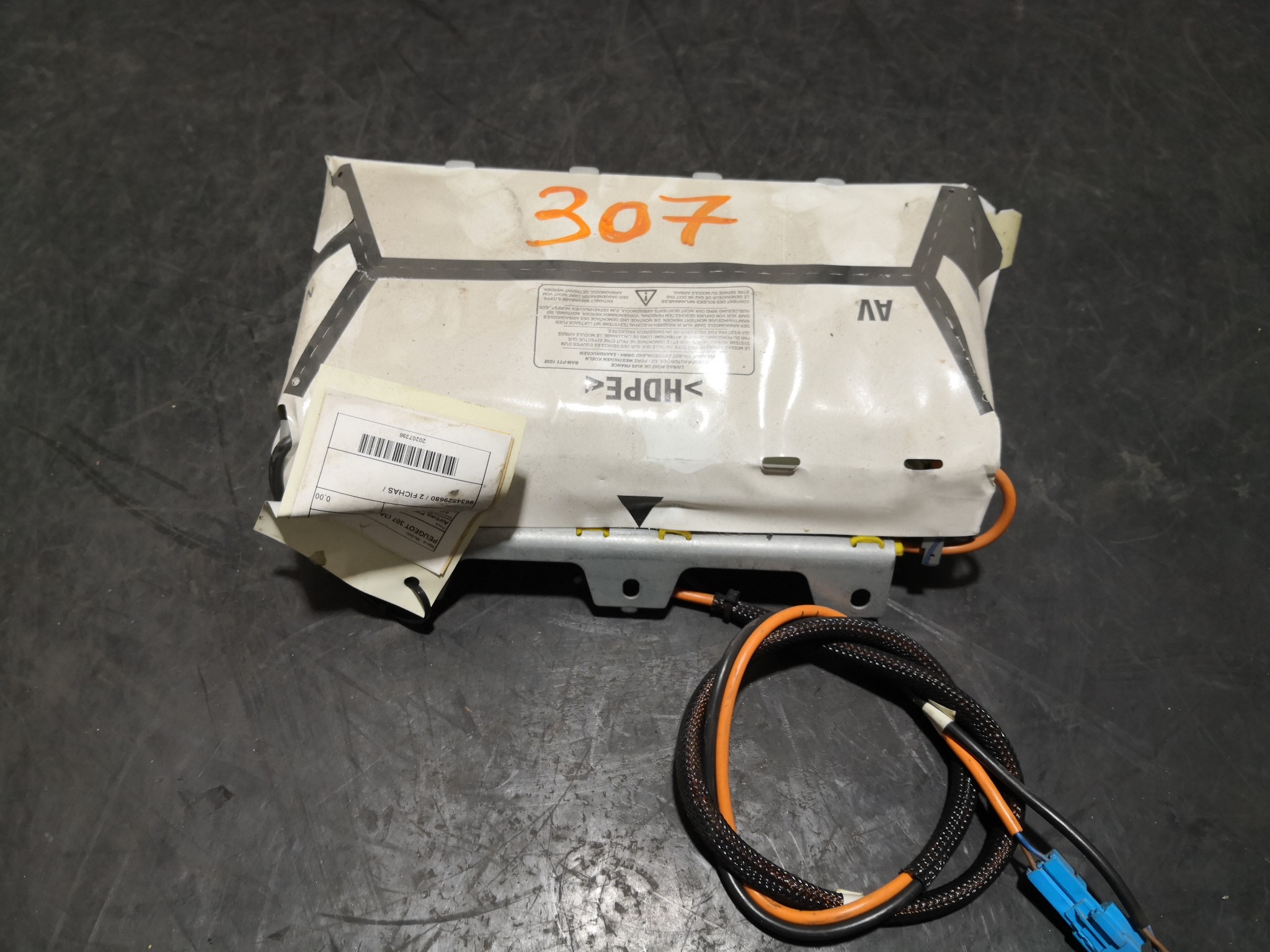 Airbag Passageiro PEUGEOT - ID S_67397