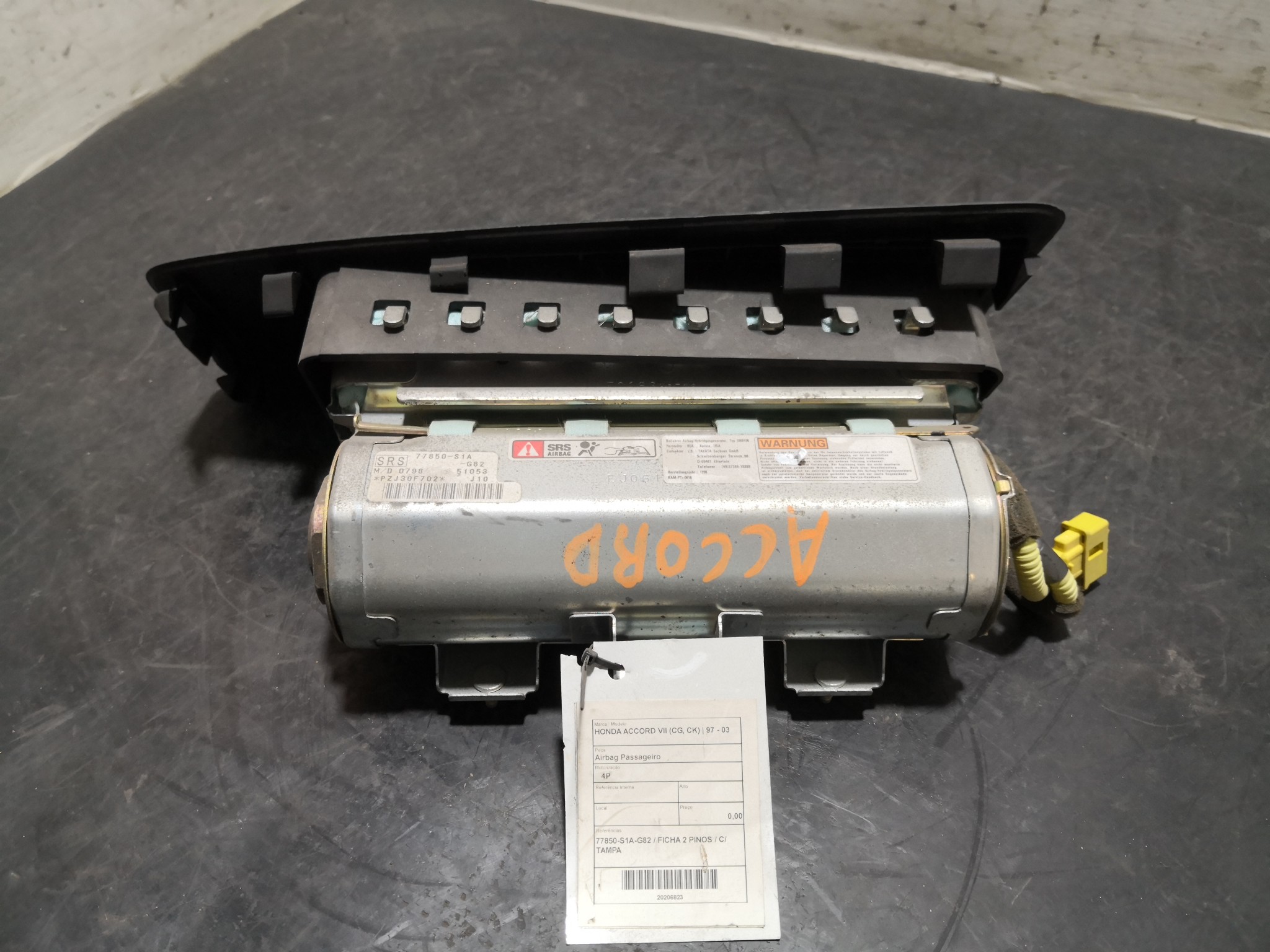 Airbag Passageiro HONDA - ID S_66822