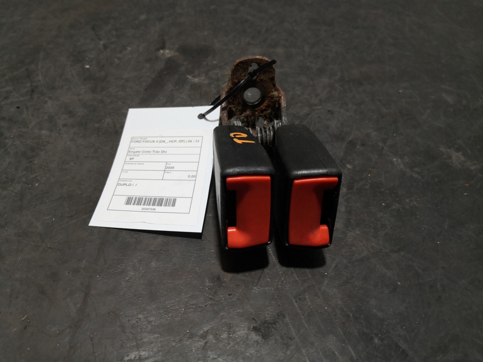 Engate Cinto Trás Dto FORD FOCUS II (DA_, HCP, DP) | 04 - 13 Imagem-1