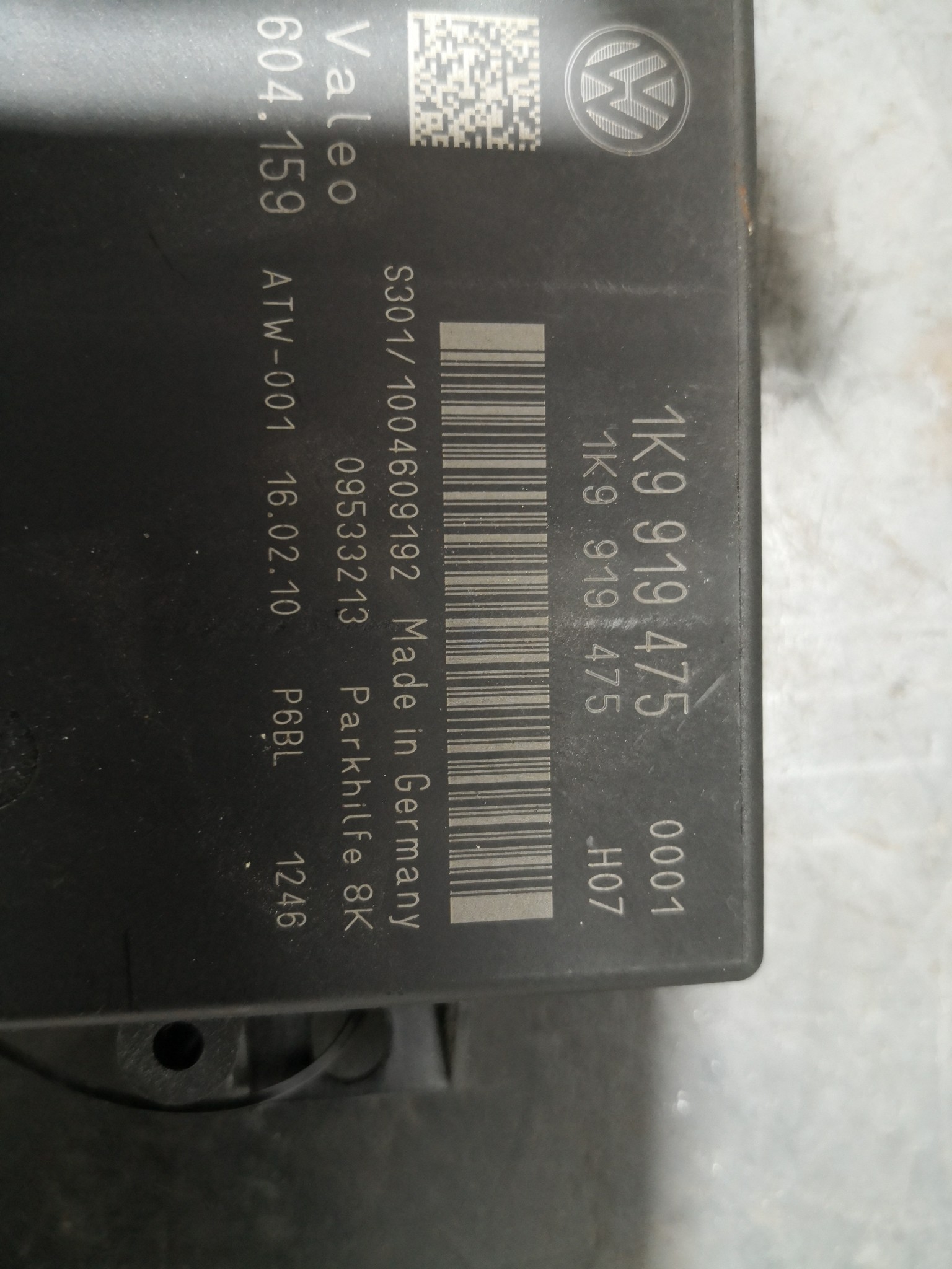 Modulo Sensores Estacionamento VOLKSWAGEN GOLF VI Variant (AJ5) | 09 - 14 Imagem-1