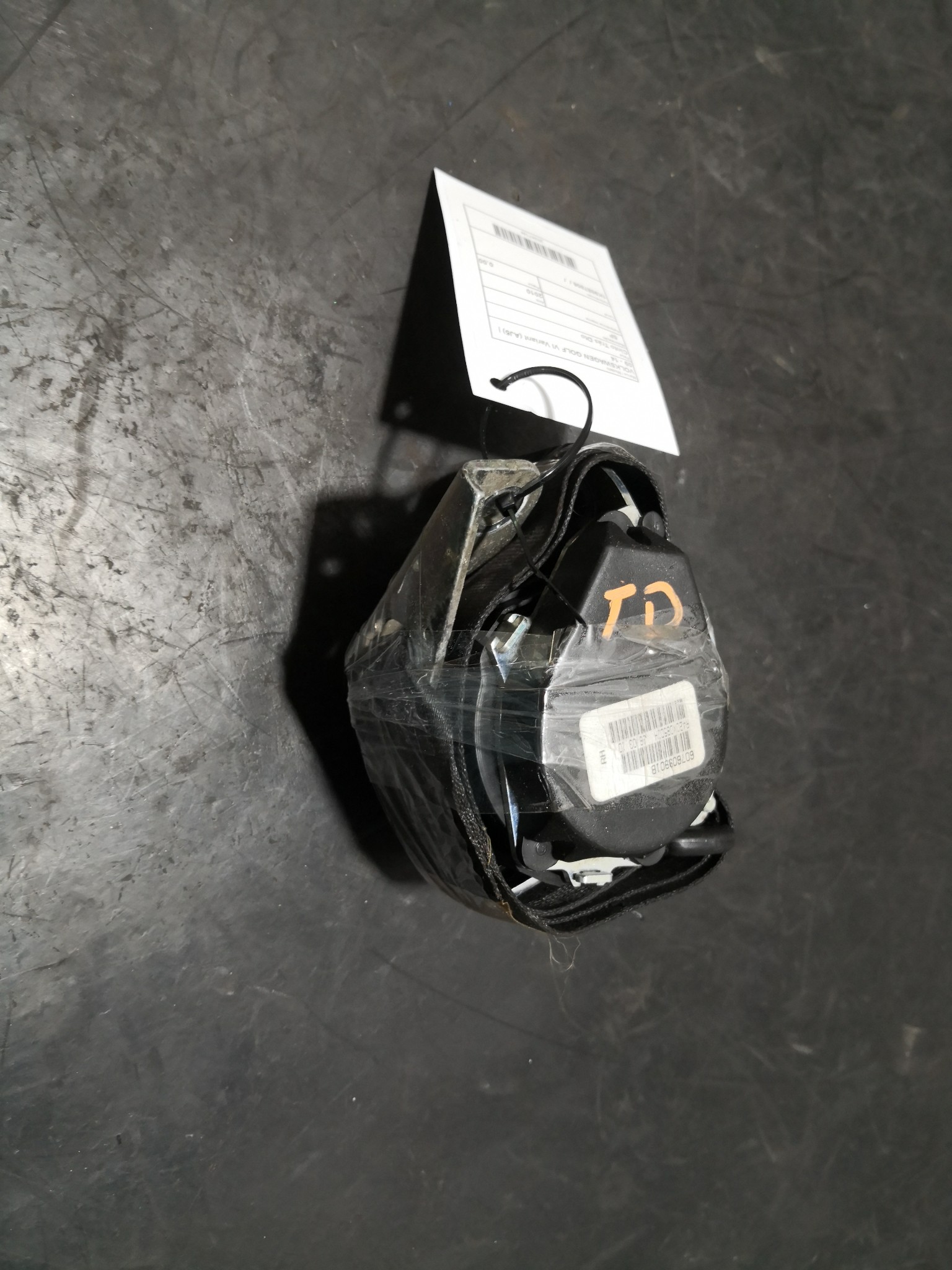 Cinto Trás Dto VOLKSWAGEN GOLF VI Variant (AJ5) | 09 - 14 Imagem-1