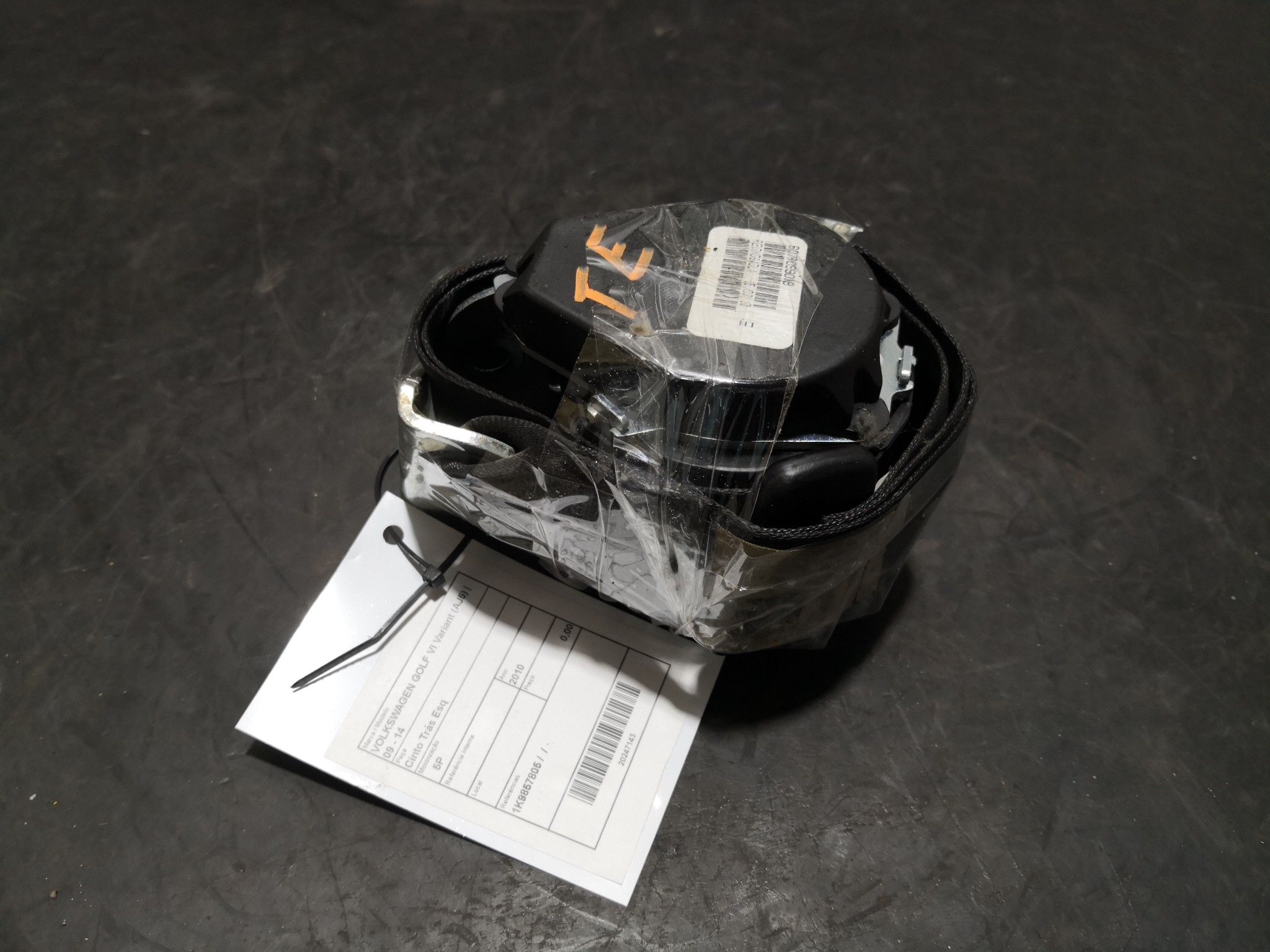 Cinto Trás Esq VOLKSWAGEN GOLF VI Variant (AJ5) | 09 - 14 Imagem-1