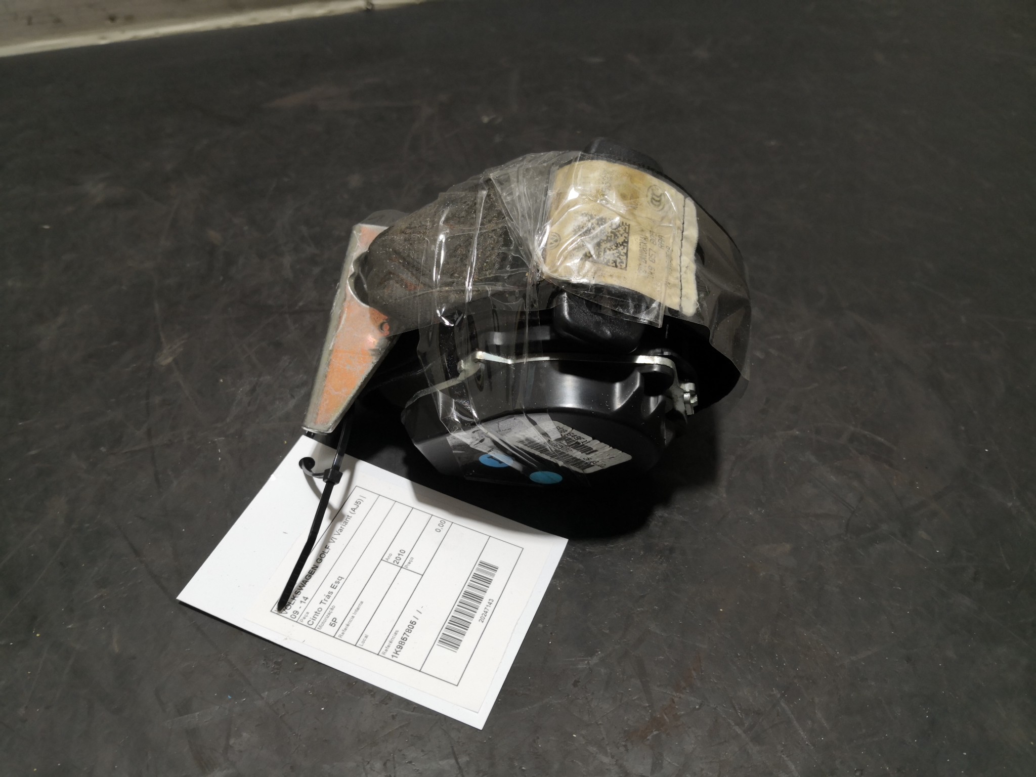 Cinto Trás Esq VOLKSWAGEN GOLF VI Variant (AJ5) | 09 - 14 Imagem-2