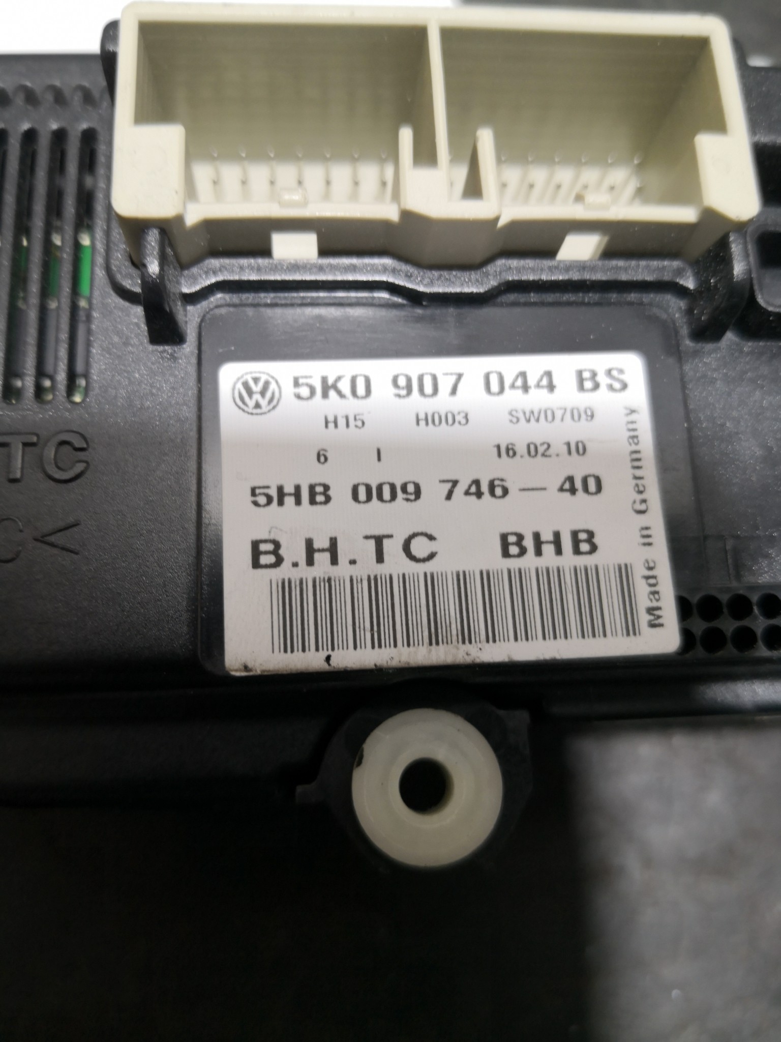 Climatronic VOLKSWAGEN GOLF VI Variant (AJ5) | 09 - 14 Imagem-1