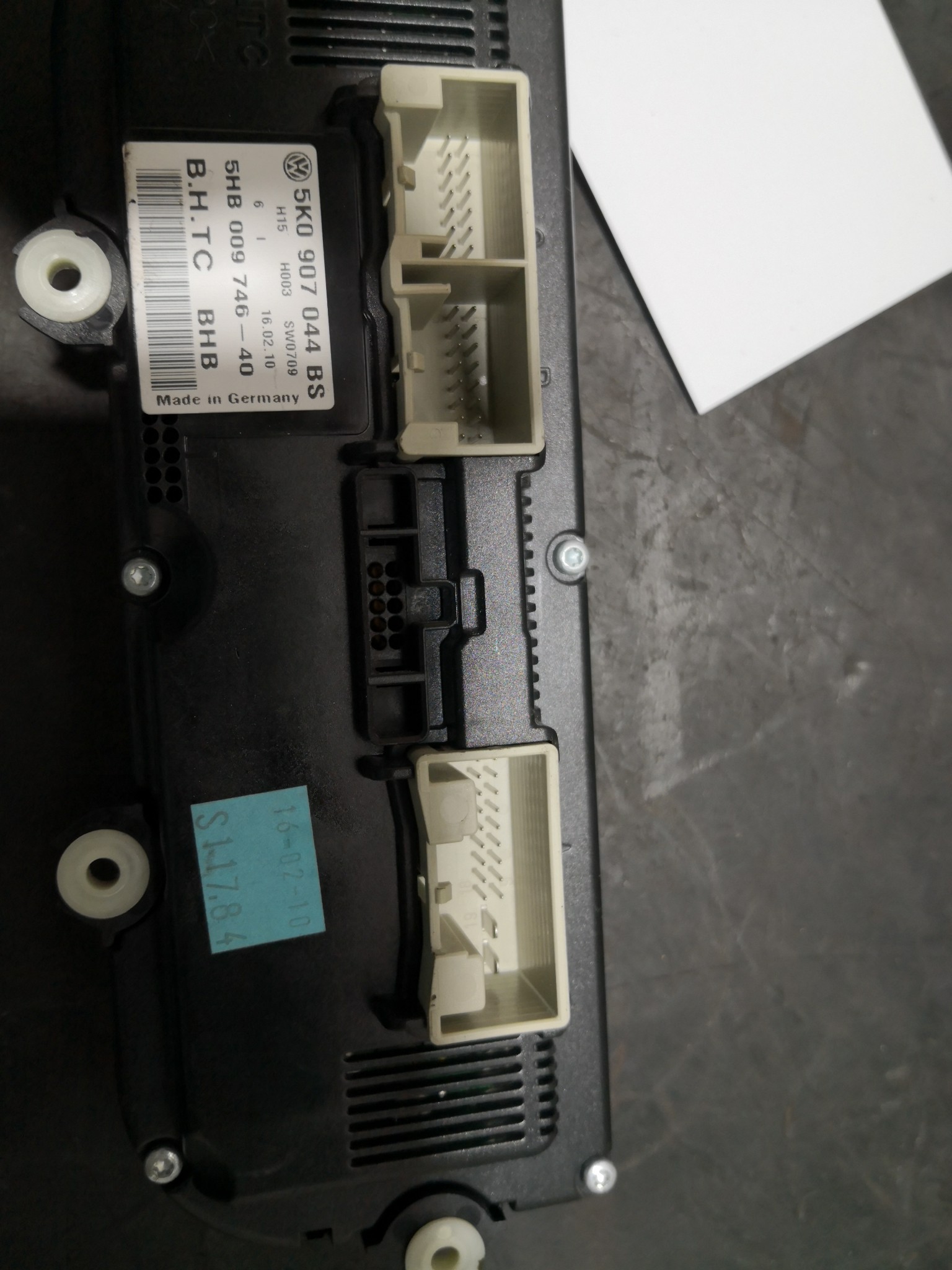 Climatronic VOLKSWAGEN GOLF VI Variant (AJ5) | 09 - 14 Imagem-3