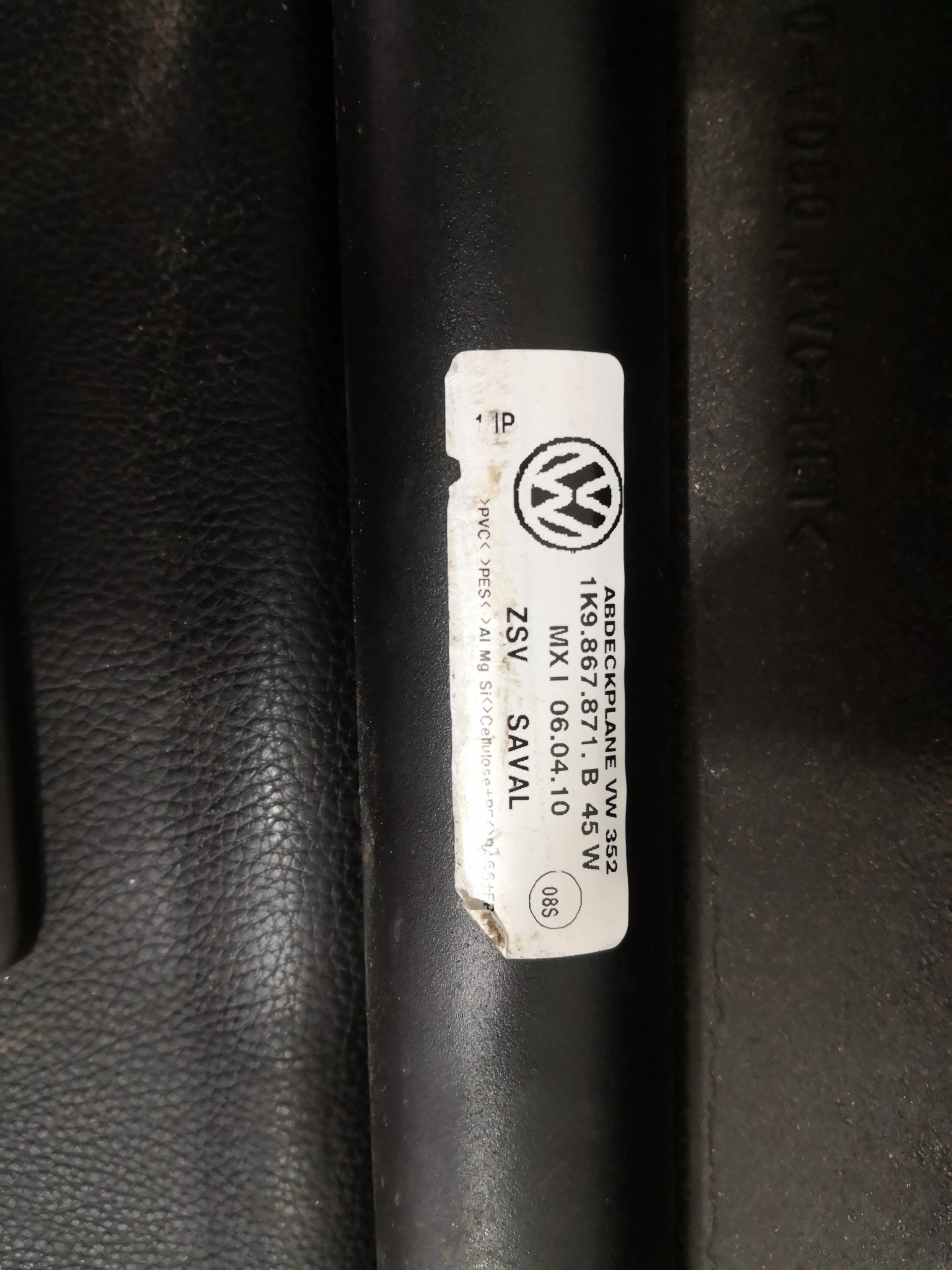 Cortina / Tampo da Mala VOLKSWAGEN GOLF VI Variant (AJ5) | 09 - 14 Imagem-2