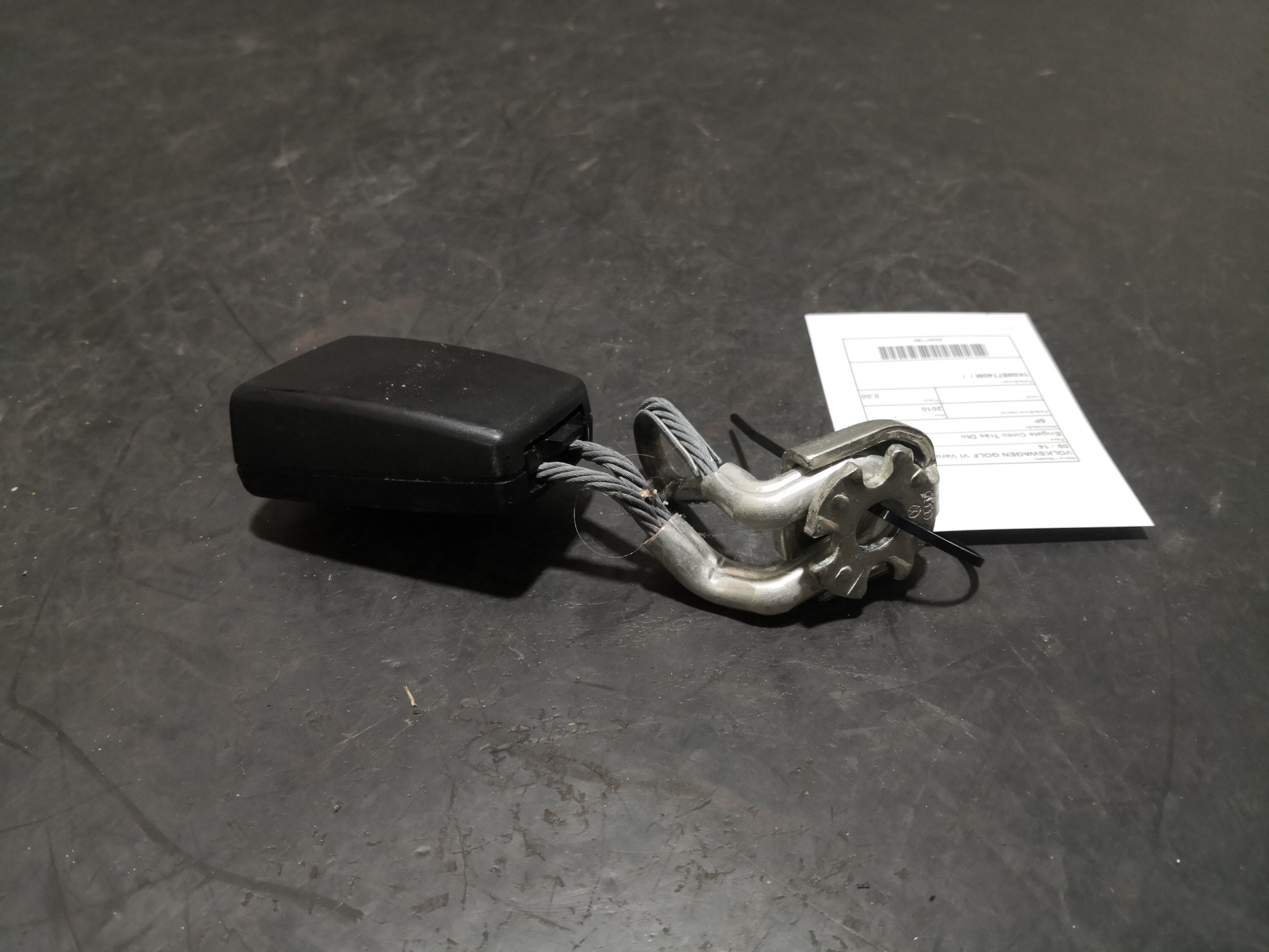 Engate Cinto Trás Dto VOLKSWAGEN GOLF VI Variant (AJ5) | 09 - 14 Imagem-2