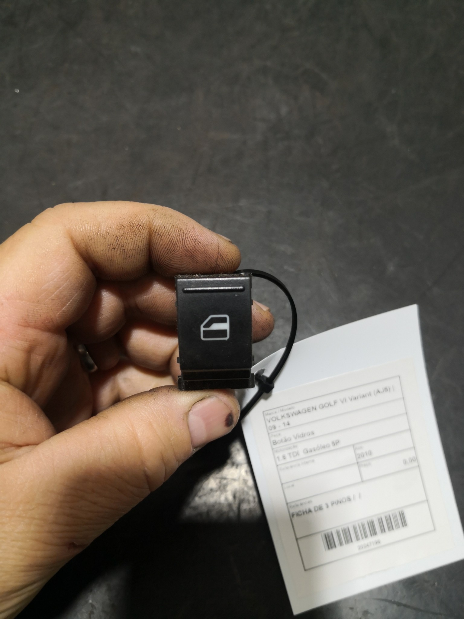 Botão Vidros VOLKSWAGEN GOLF VI Variant (AJ5) | 09 - 14 Imagem-1