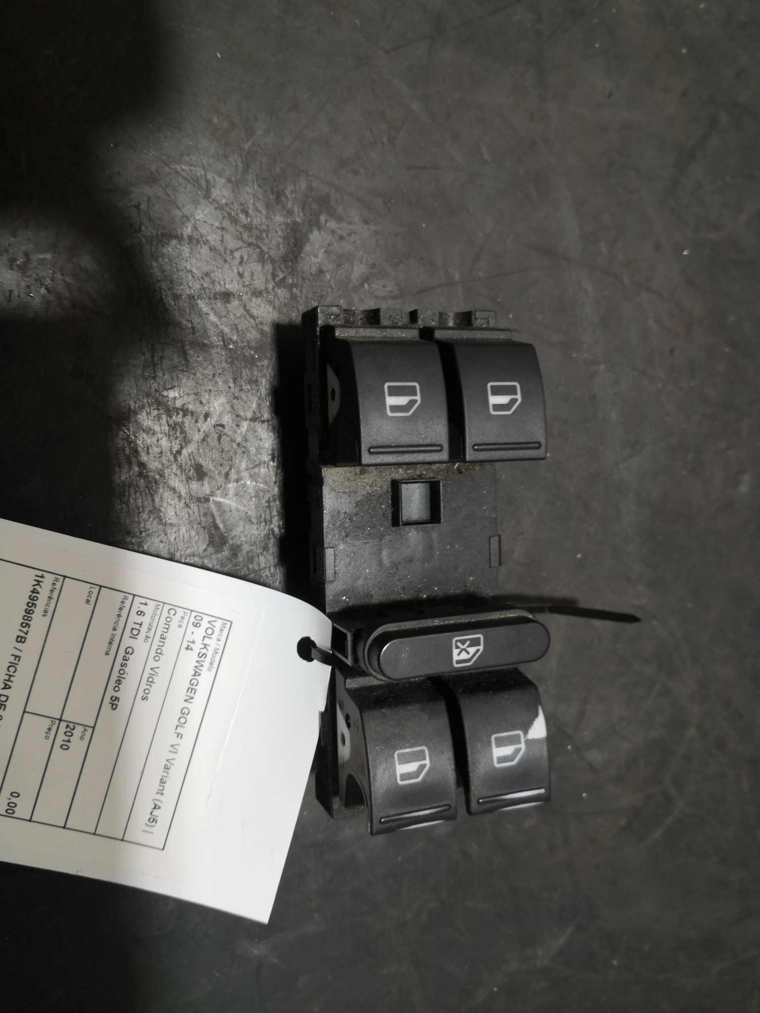 Comando Vidros  VOLKSWAGEN - ID S_107196