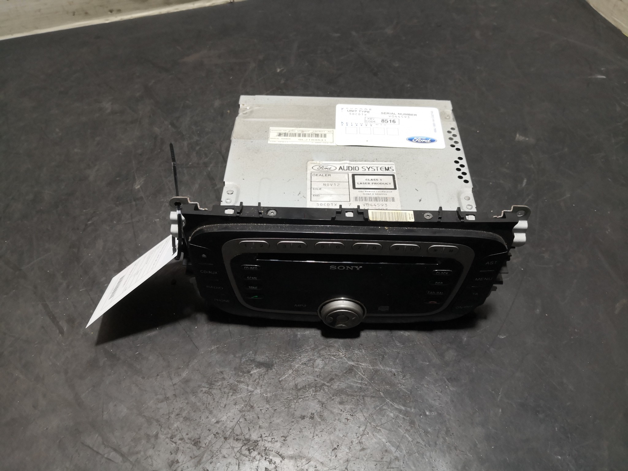 Rádio FORD FOCUS II (DA_, HCP, DP) | 04 - 13 Imagem-1