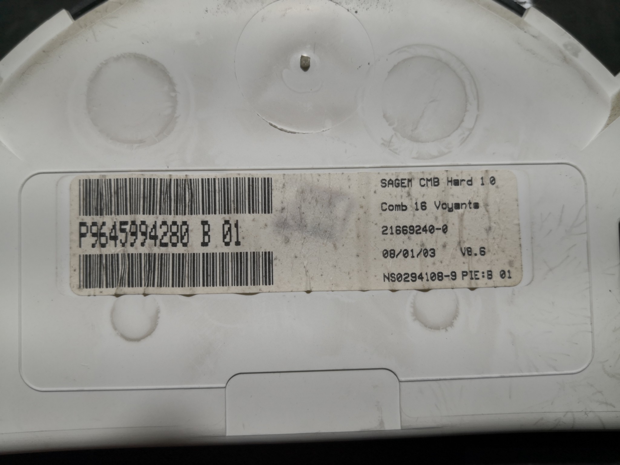 Quadrante CITROEN C3 I (FC_, FN_) | 02 -  Imagem-3