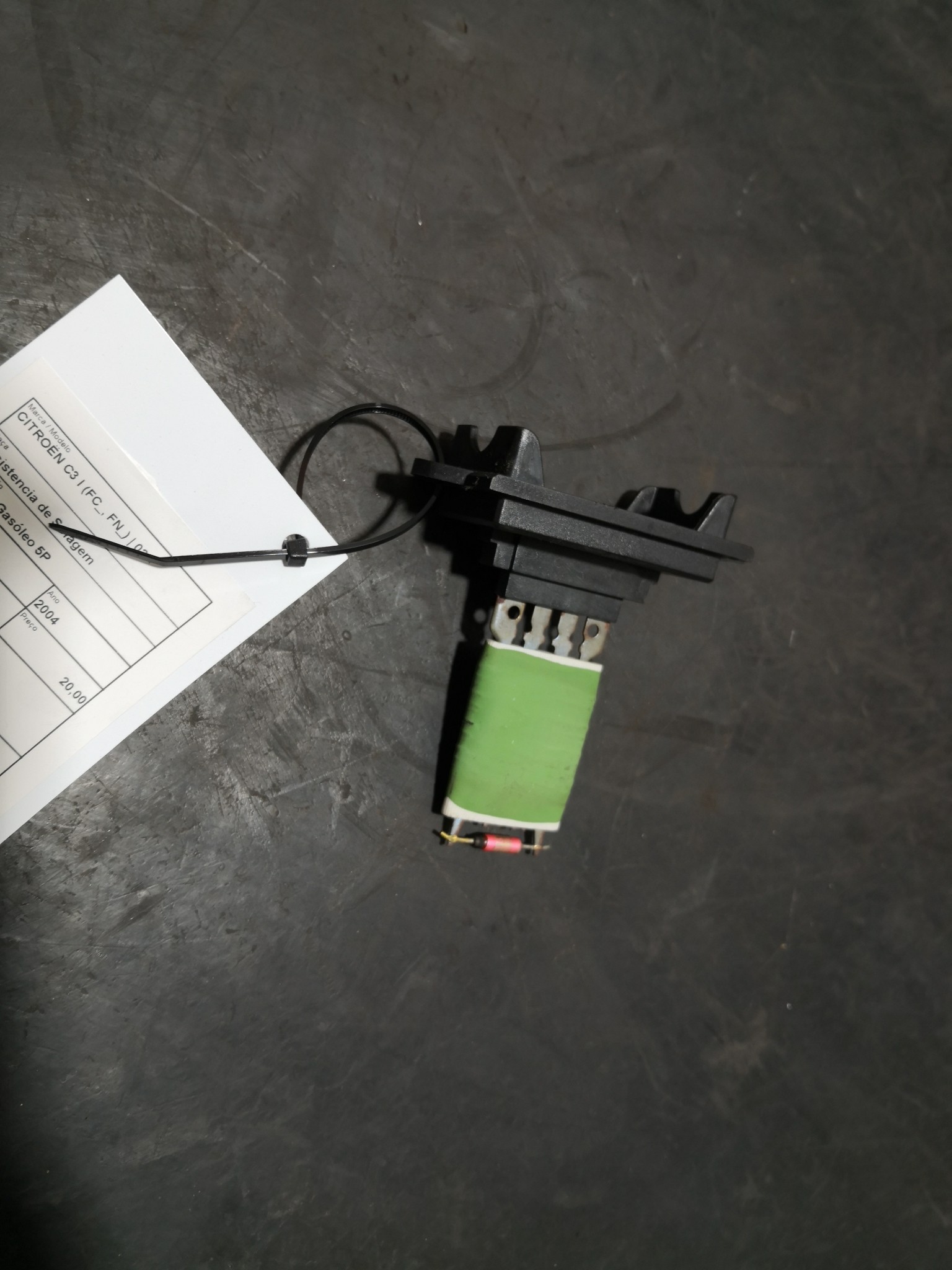 Resistencia de Sofagem CITROEN C3 I (FC_, FN_) | 02 -  Imagem-1