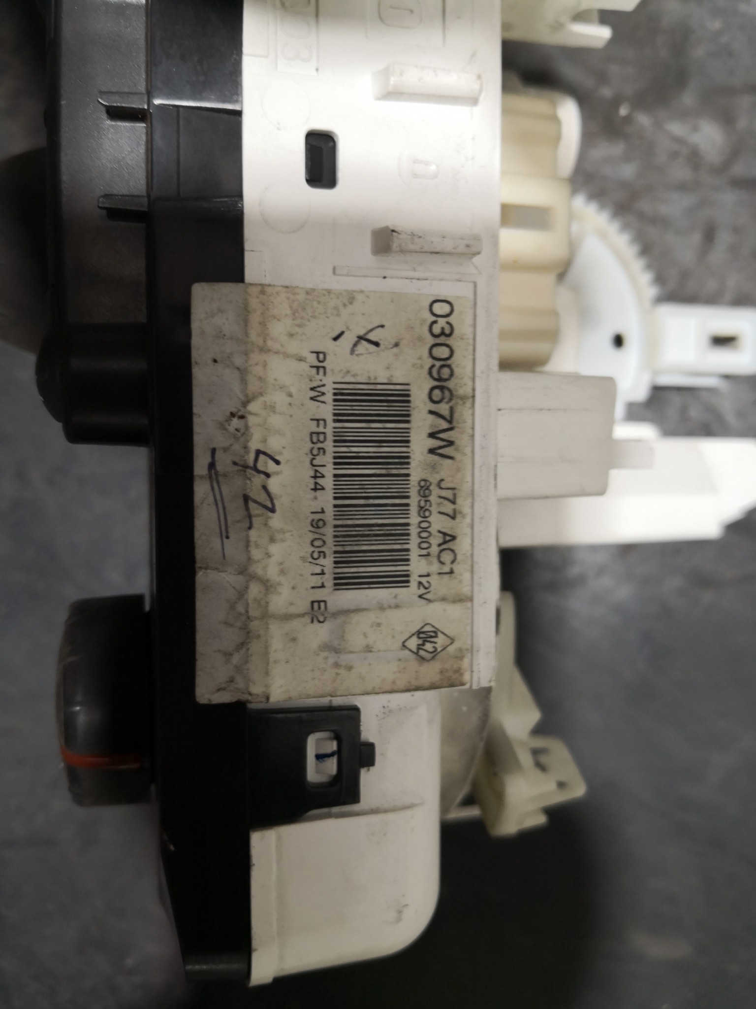 Comando Sofagem RENAULT CLIO III (BR0/1, CR0/1) | 05 -  Imagem-3