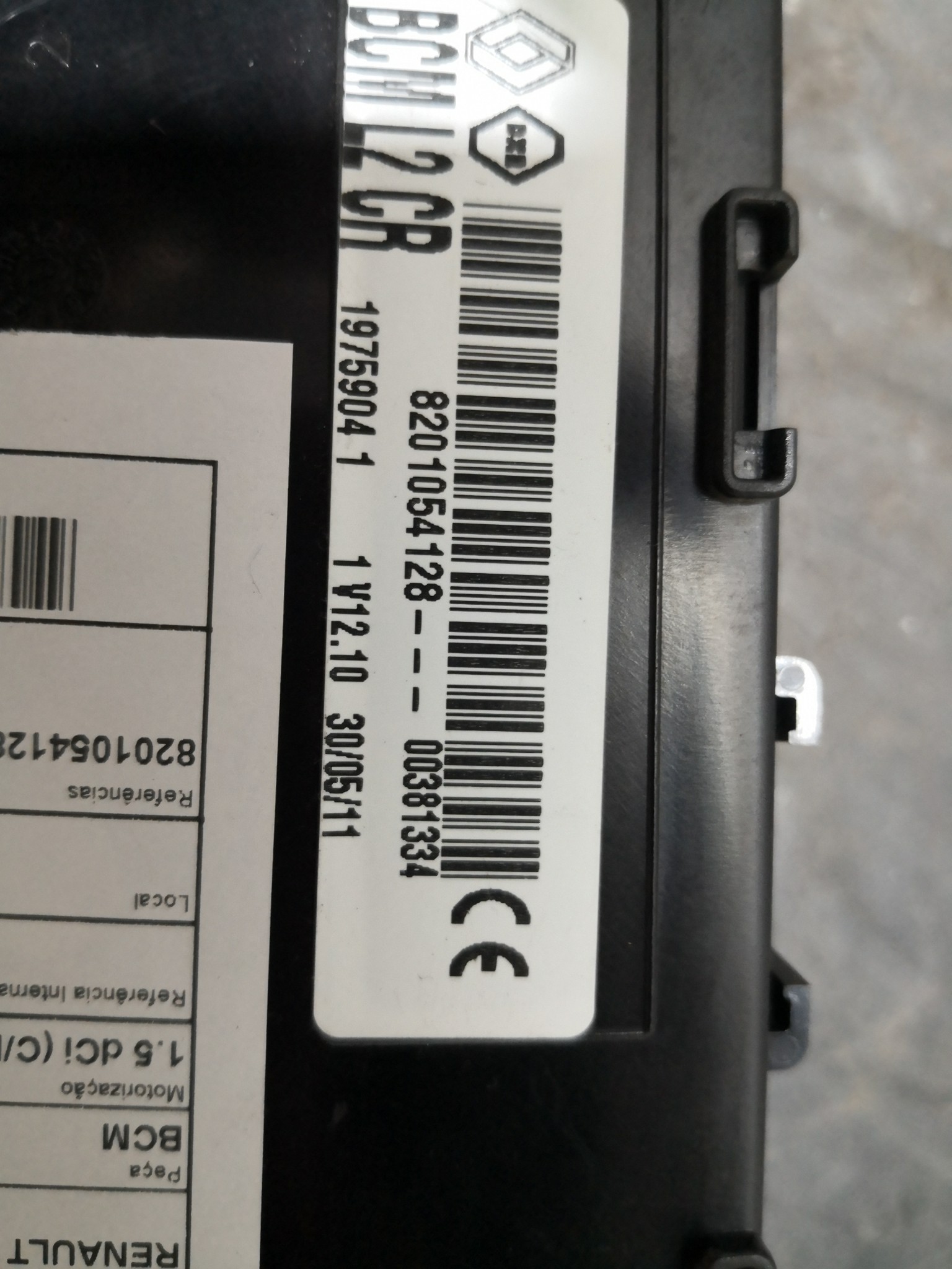 BCM RENAULT CLIO III (BR0/1, CR0/1) | 05 -  Imagem-1