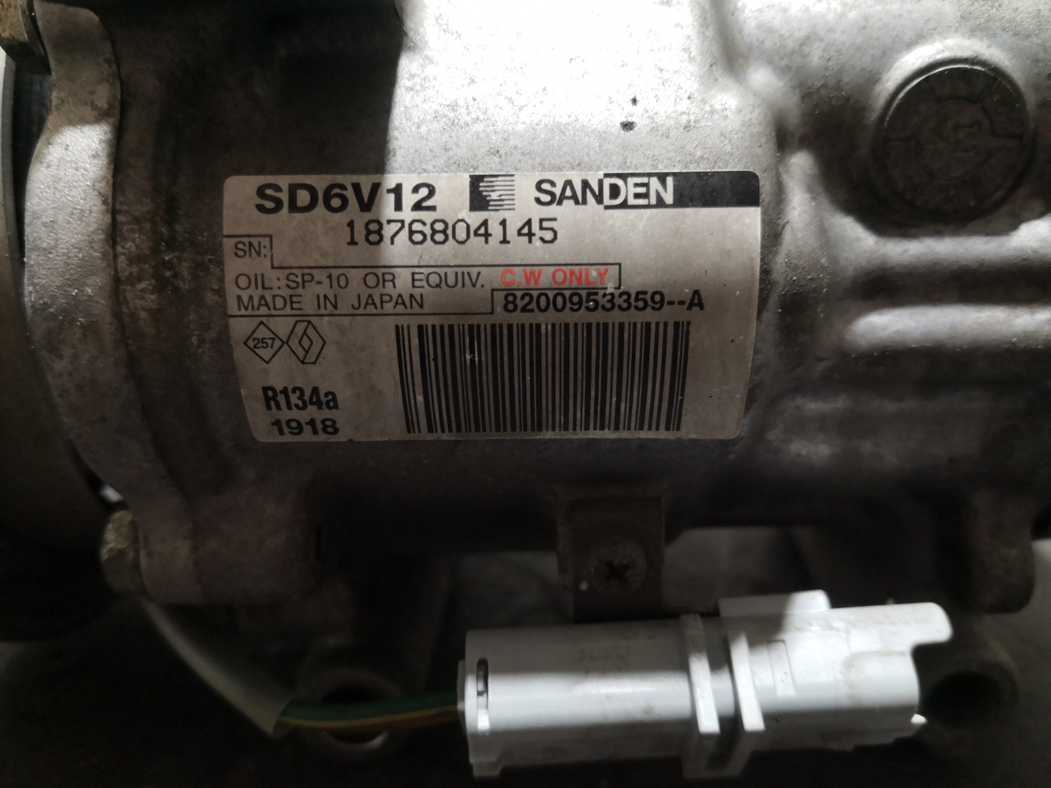 Compressor do Ar condicionado RENAULT CLIO III (BR0/1, CR0/1) | 05 -  Imagem-1